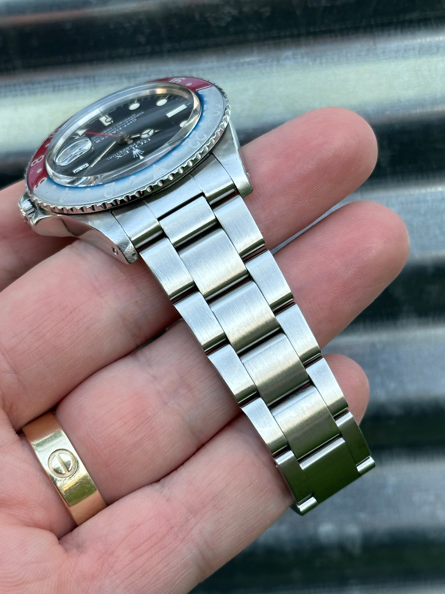 Rolex GMT Master Pepsi 40mm Ref.16750 Watch Only