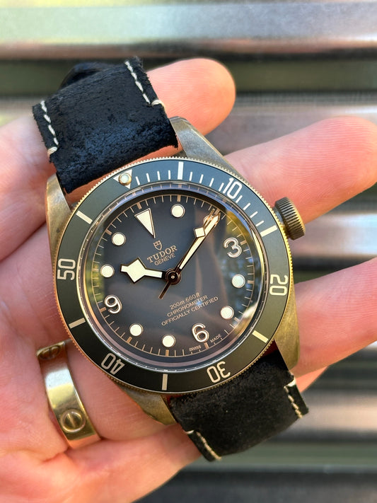 Tudor Black-Bay Bronze 43mm Ref.79250BA Box & Card