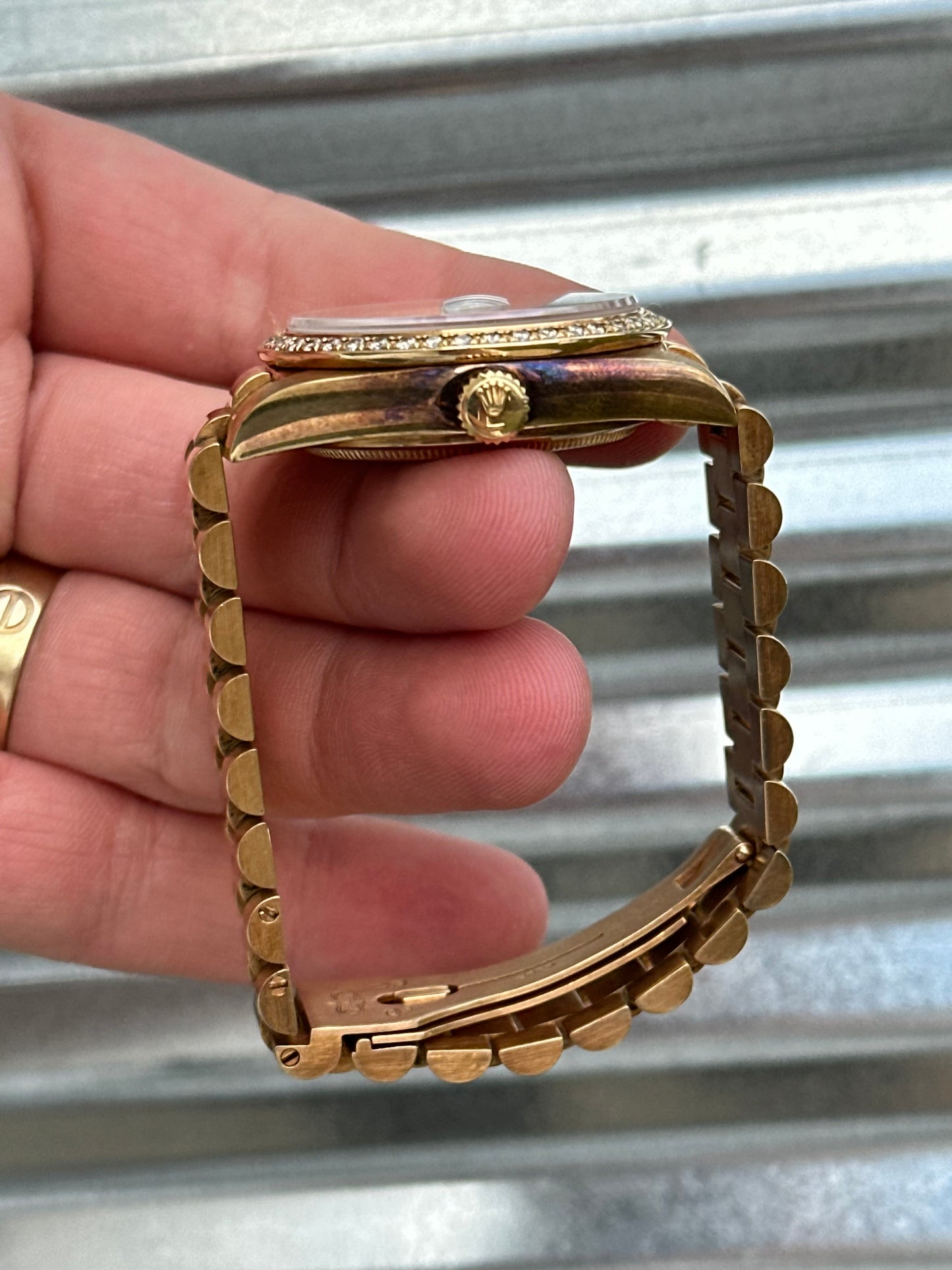 Rolex Day-Date 36mm Ref.18048 Black Diamond Dial