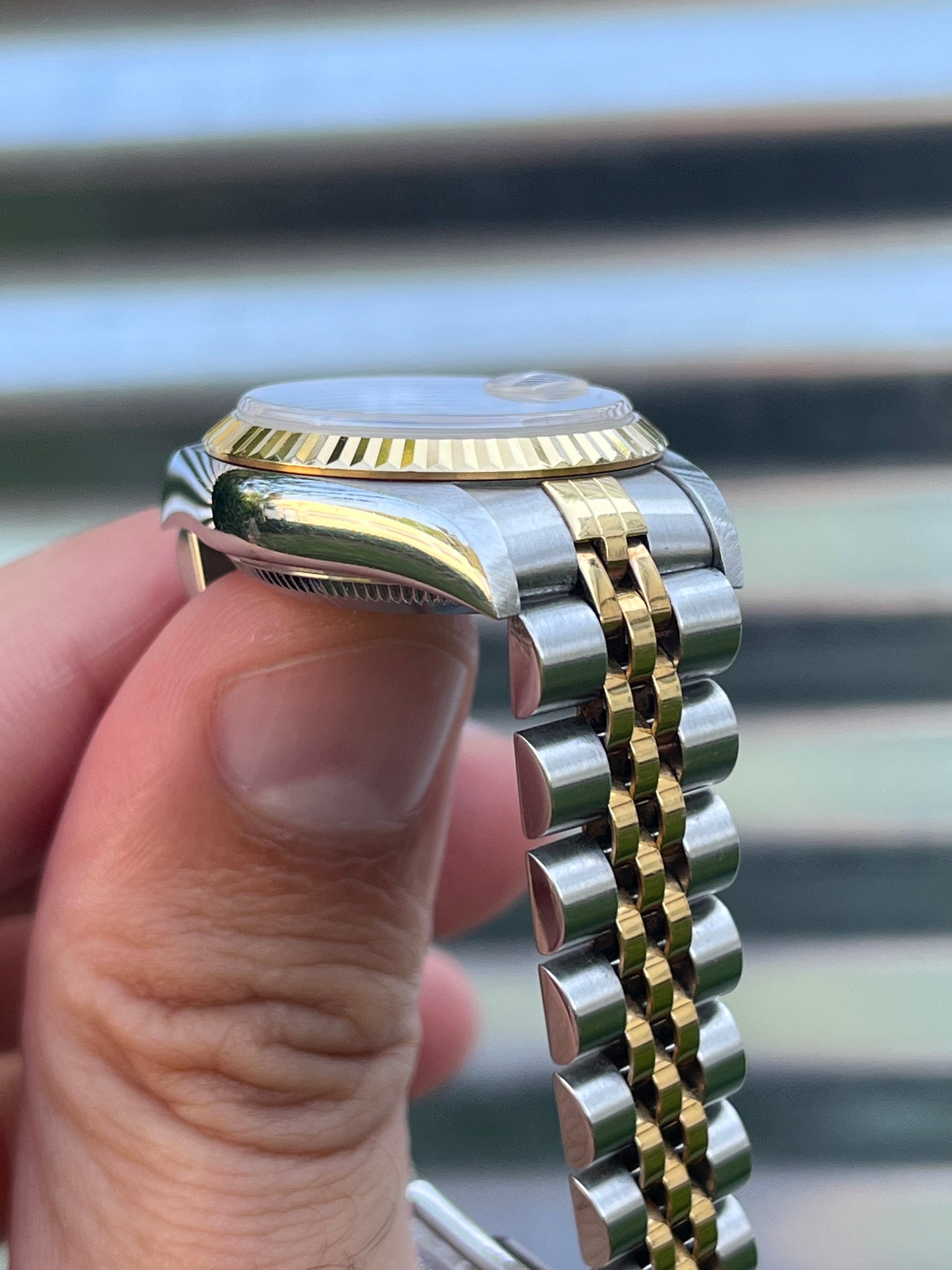 Rolex Lady Datejust 26mm Ref.79173 “Pyramid Dial” Box & Papers