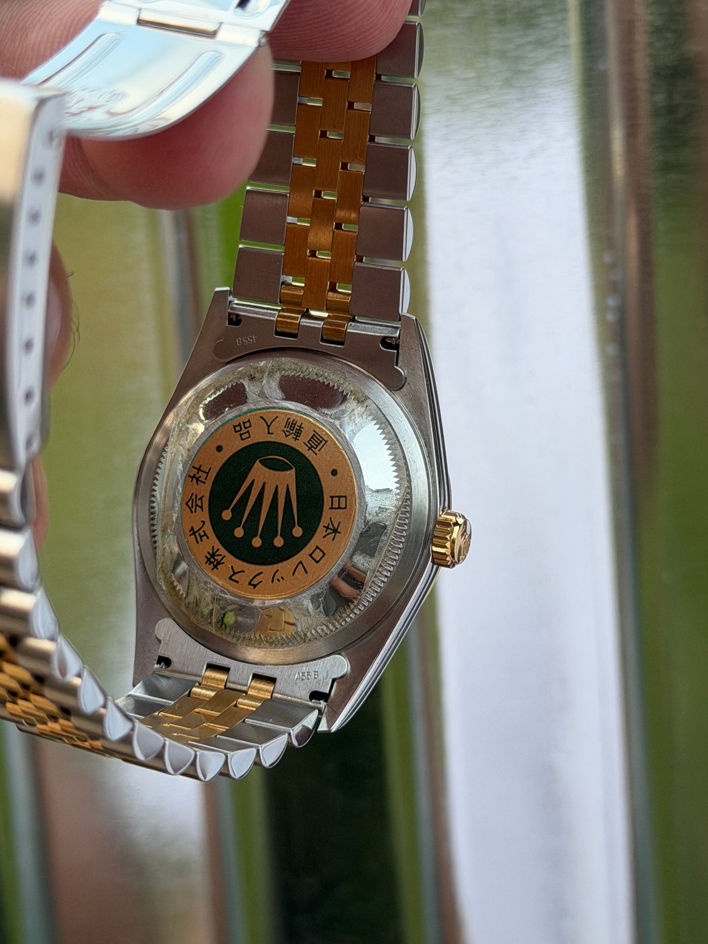 Rolex Datejust “Pyramid Dial” 36mm Ref.16233 Box & Papers