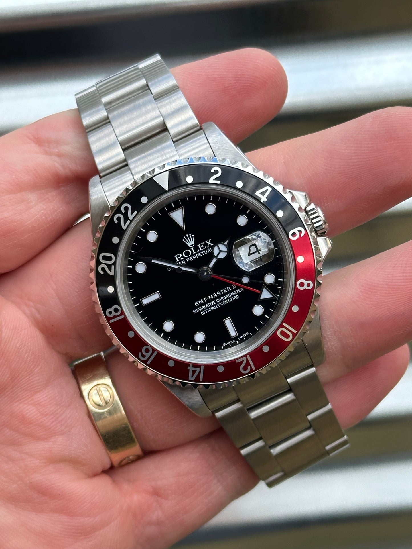 Rolex GMT Master II “Coke” 40mm Ref.16710 Watch Only