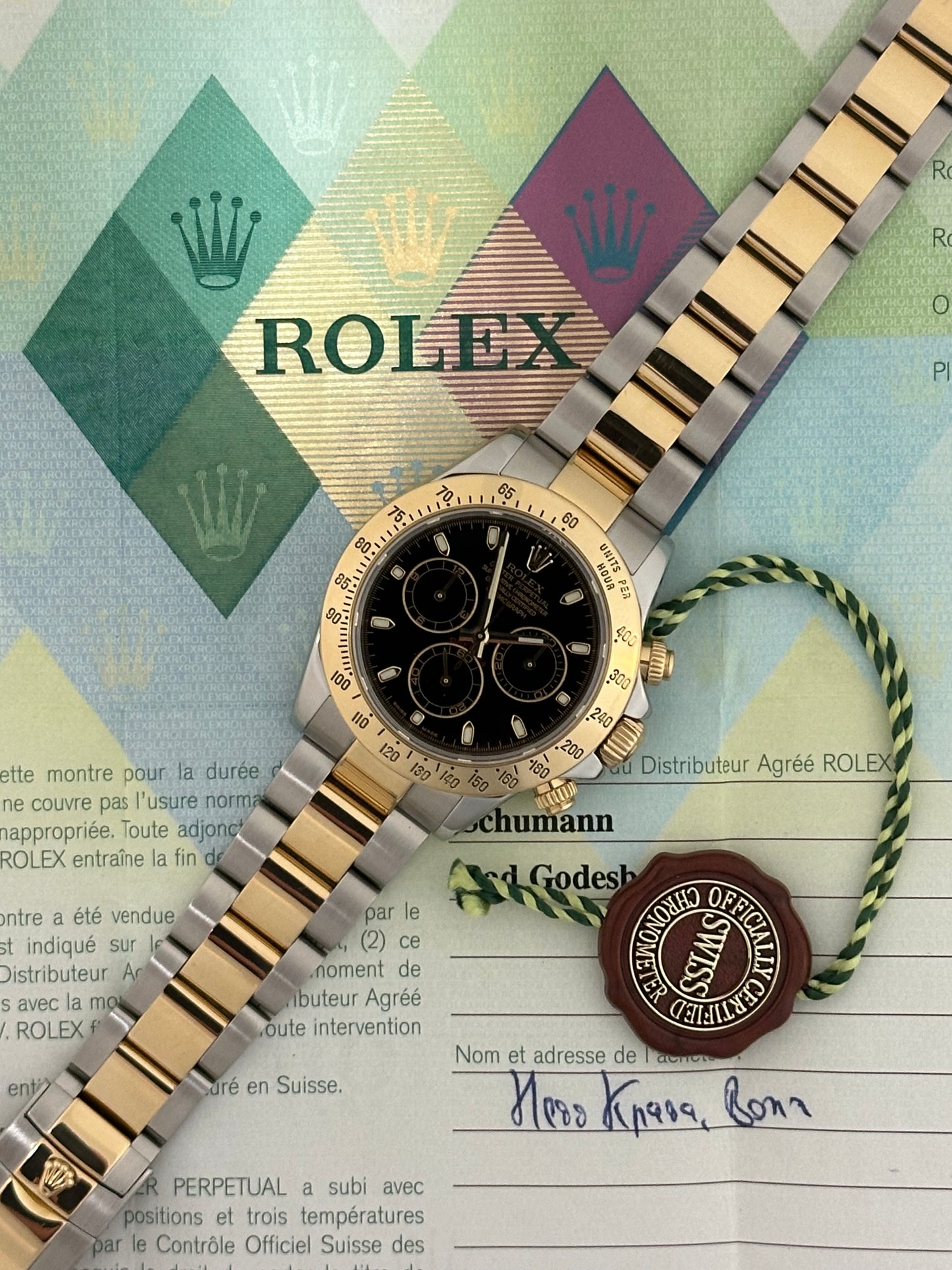 Rolex Daytona 40mm Ref.116523 Box & Papers