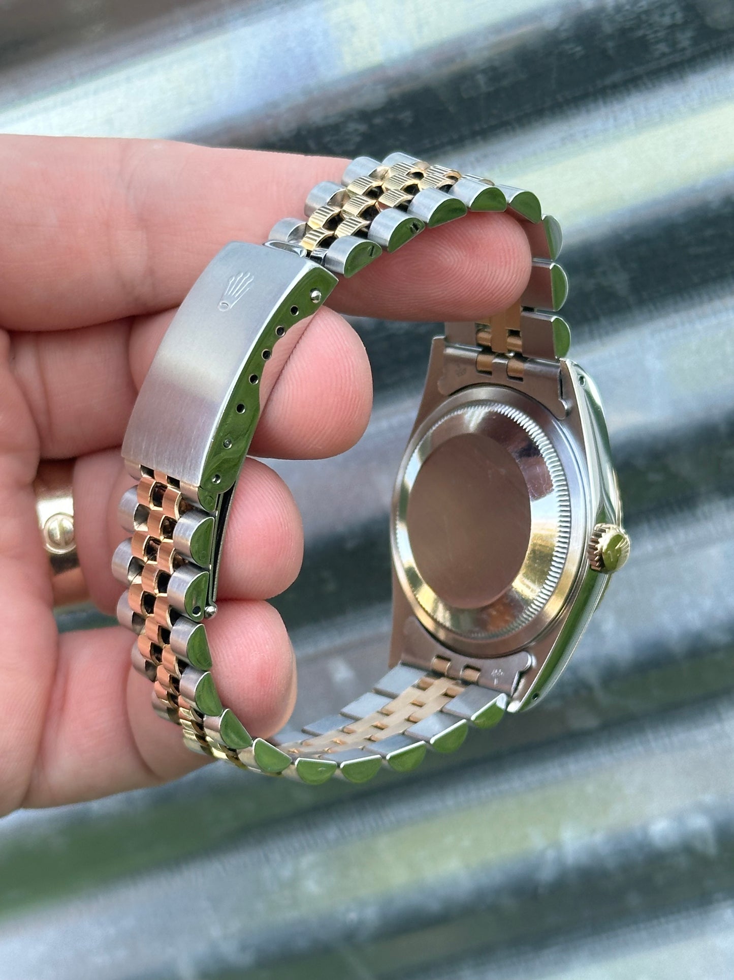 Rolex Datejust 36mm Ref.16233 Box & Papers “Houndstooth Dial”