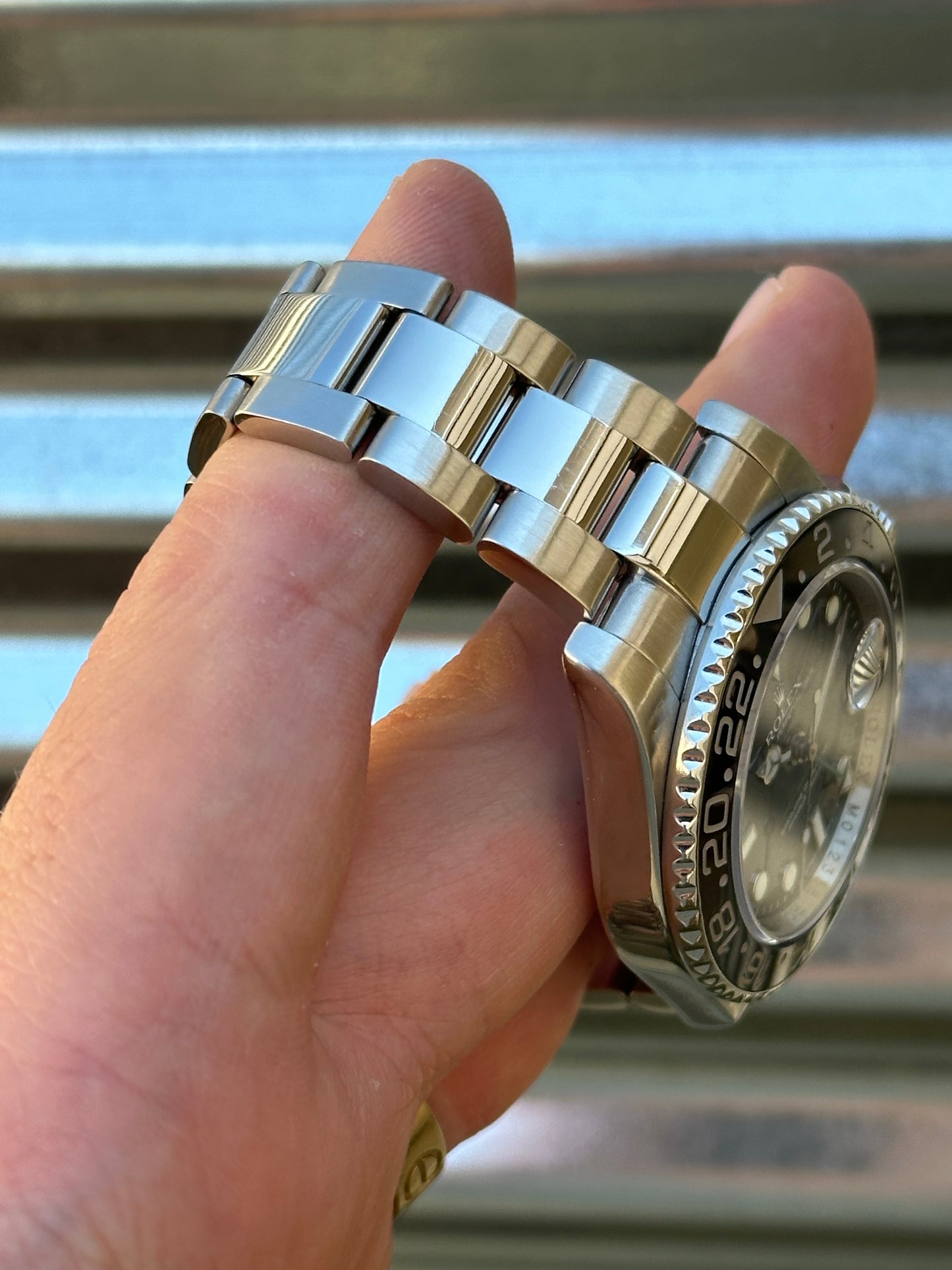 Rolex GMT Master II “Green Arrow” 40mm Ref.116710LN Watch with Card