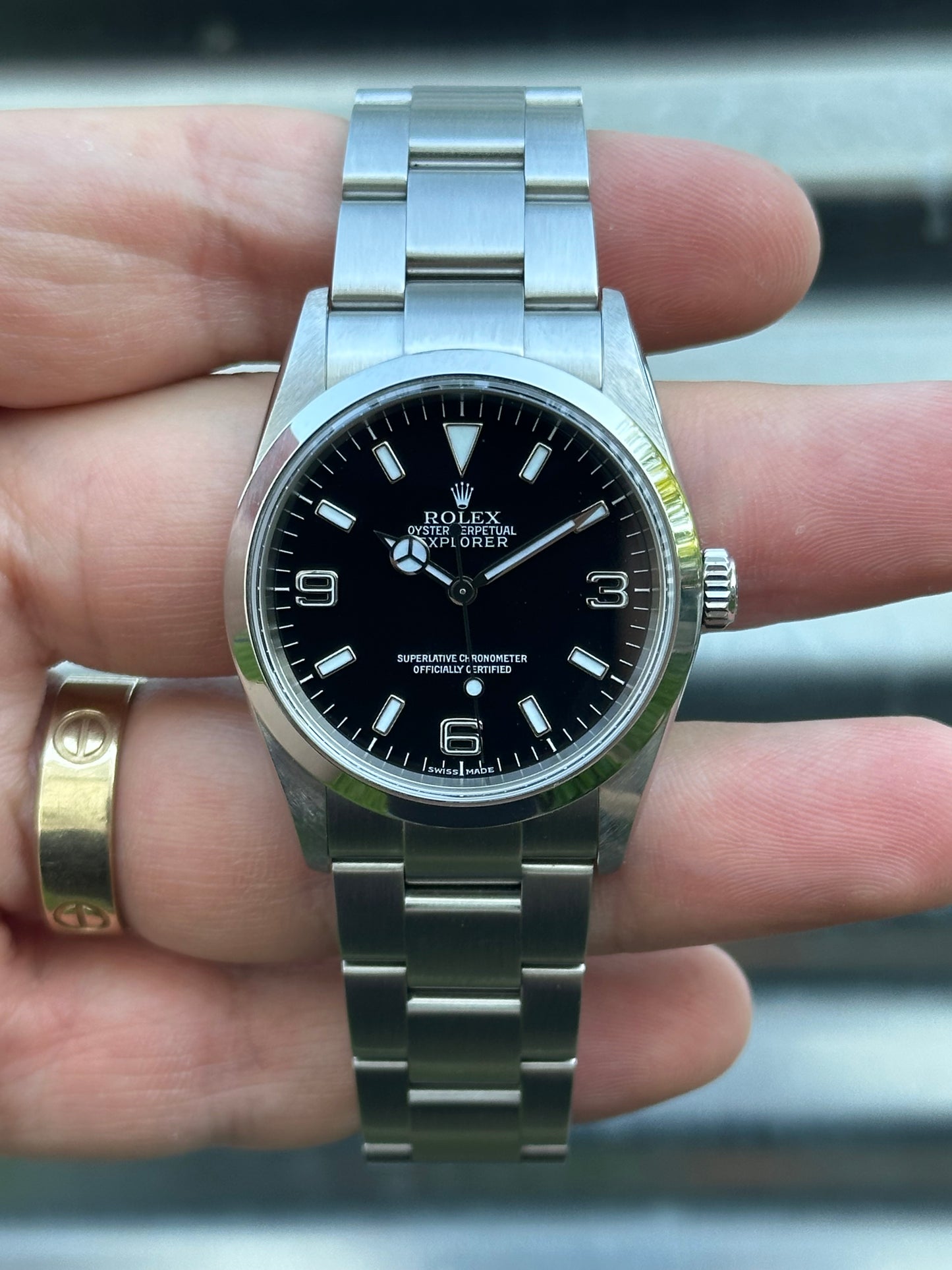Rolex Explorer 36mm Ref.114270 Box & Papers