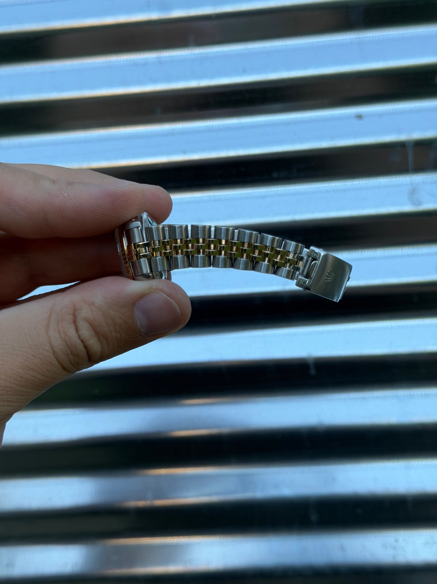 Rolex Ladies Datejust “Pyramid Dial” 26mm Ref.69173 Box & Papers