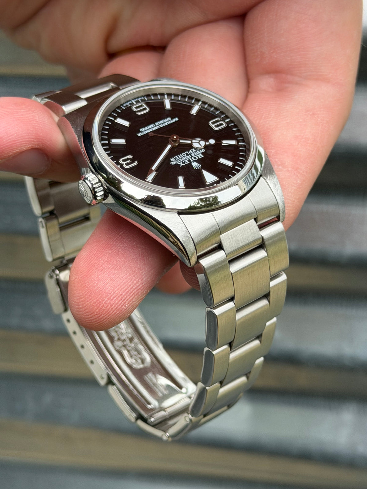Rolex Explorer 36mm Ref.14270 Box & Papers