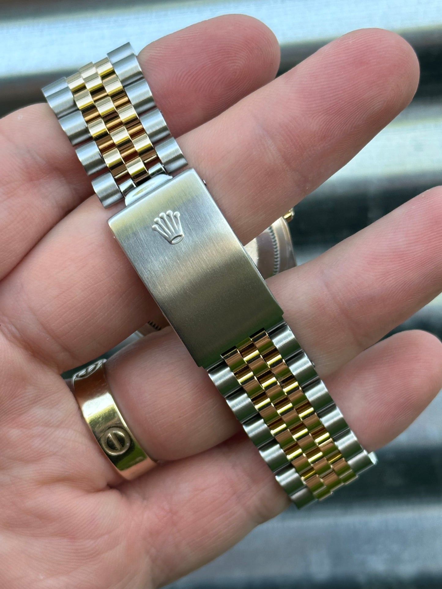 Rolex Datejust 36mm Ref.16233 Box & Papers “Houndstooth Dial”
