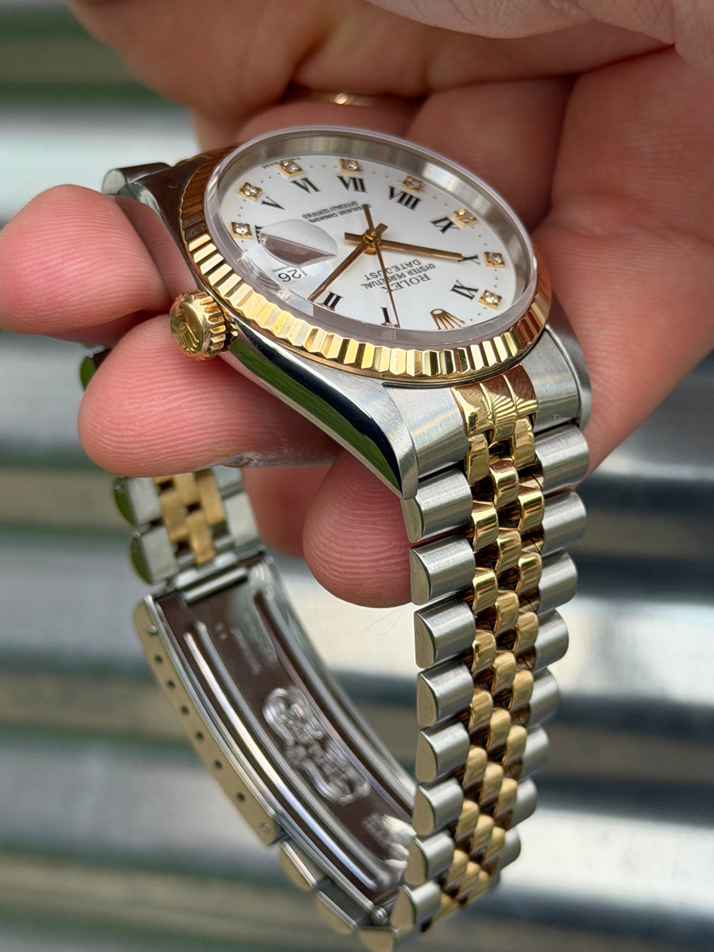 Rolex Datejust “Wh36mm Ref.16233 Box & Papers