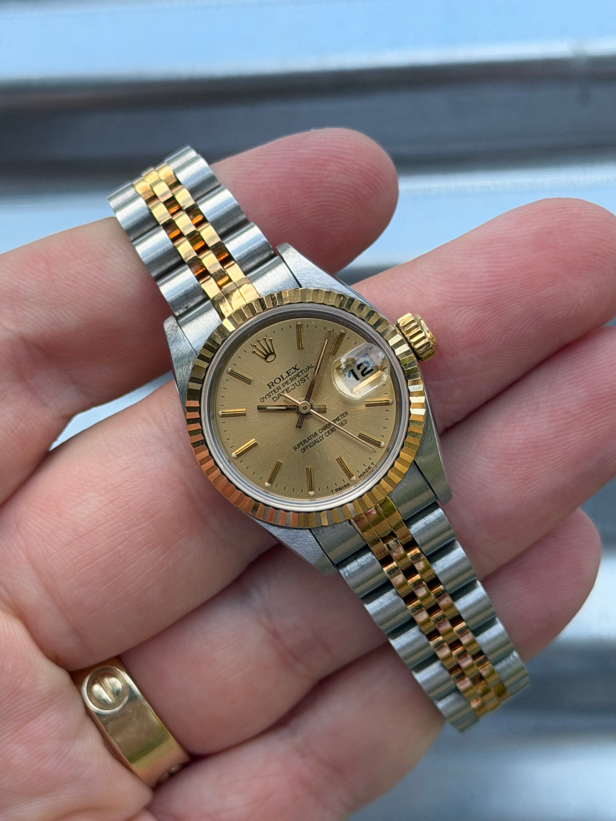 Rolex Ladies Datejust 26mm Ref.69173 Box & Papers