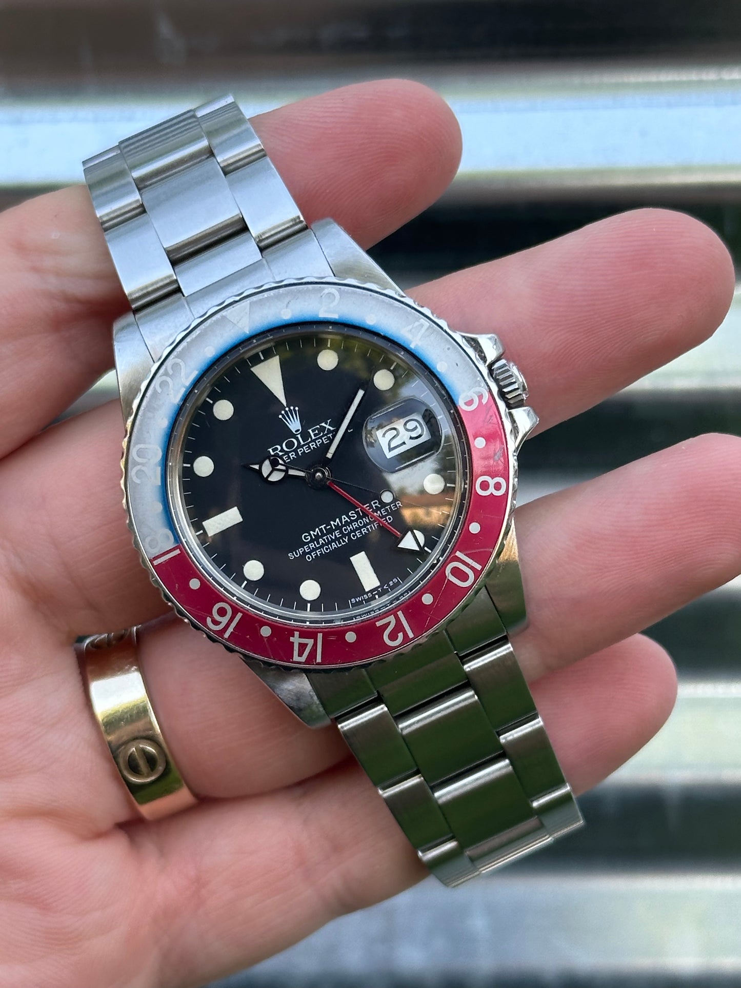 Rolex GMT Master Pepsi 40mm Ref.16750 Watch Only