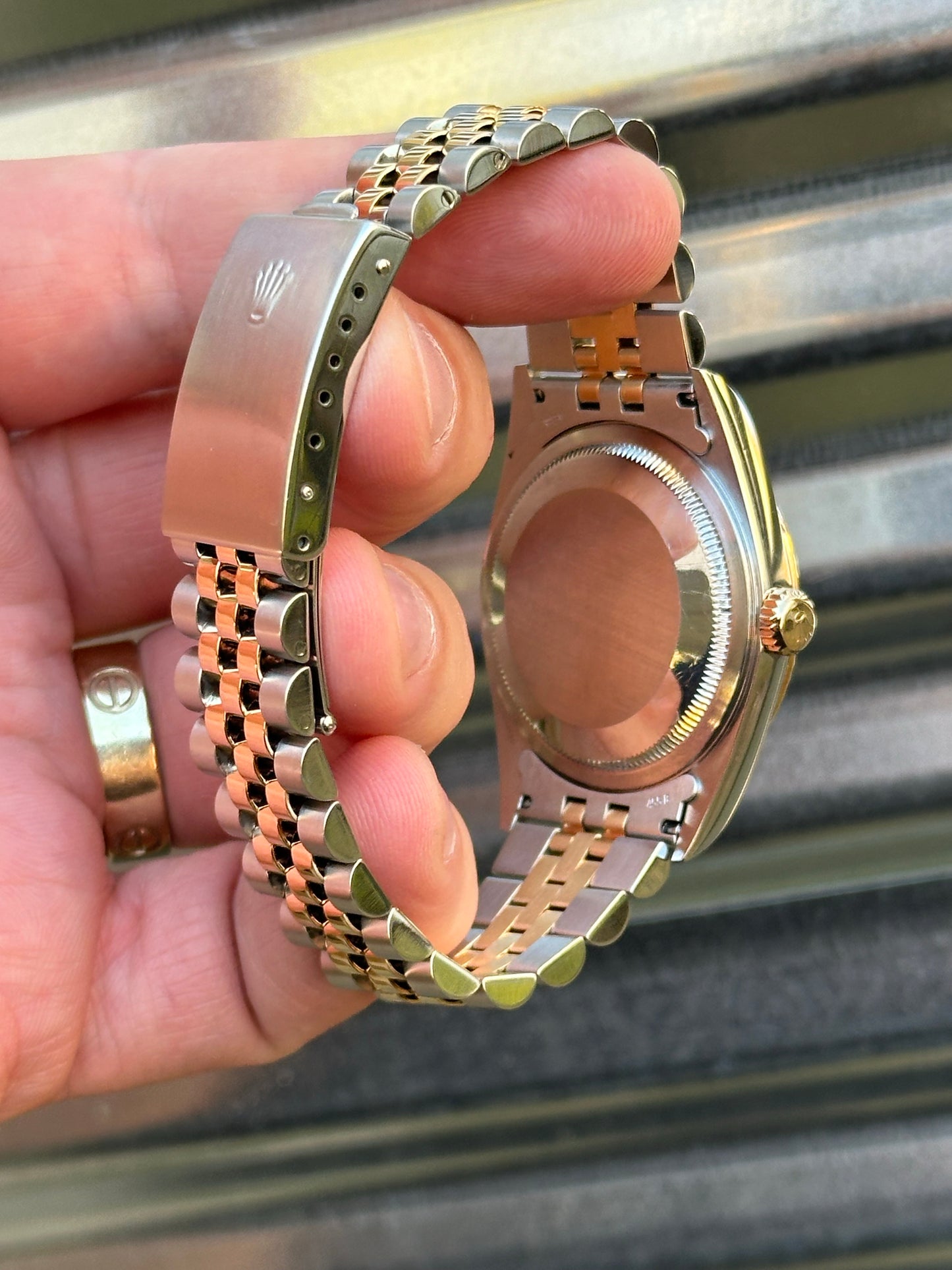 Rolex Datejust 36mm Ref.16233 “White Roman Diamond Dial” Box & Papers