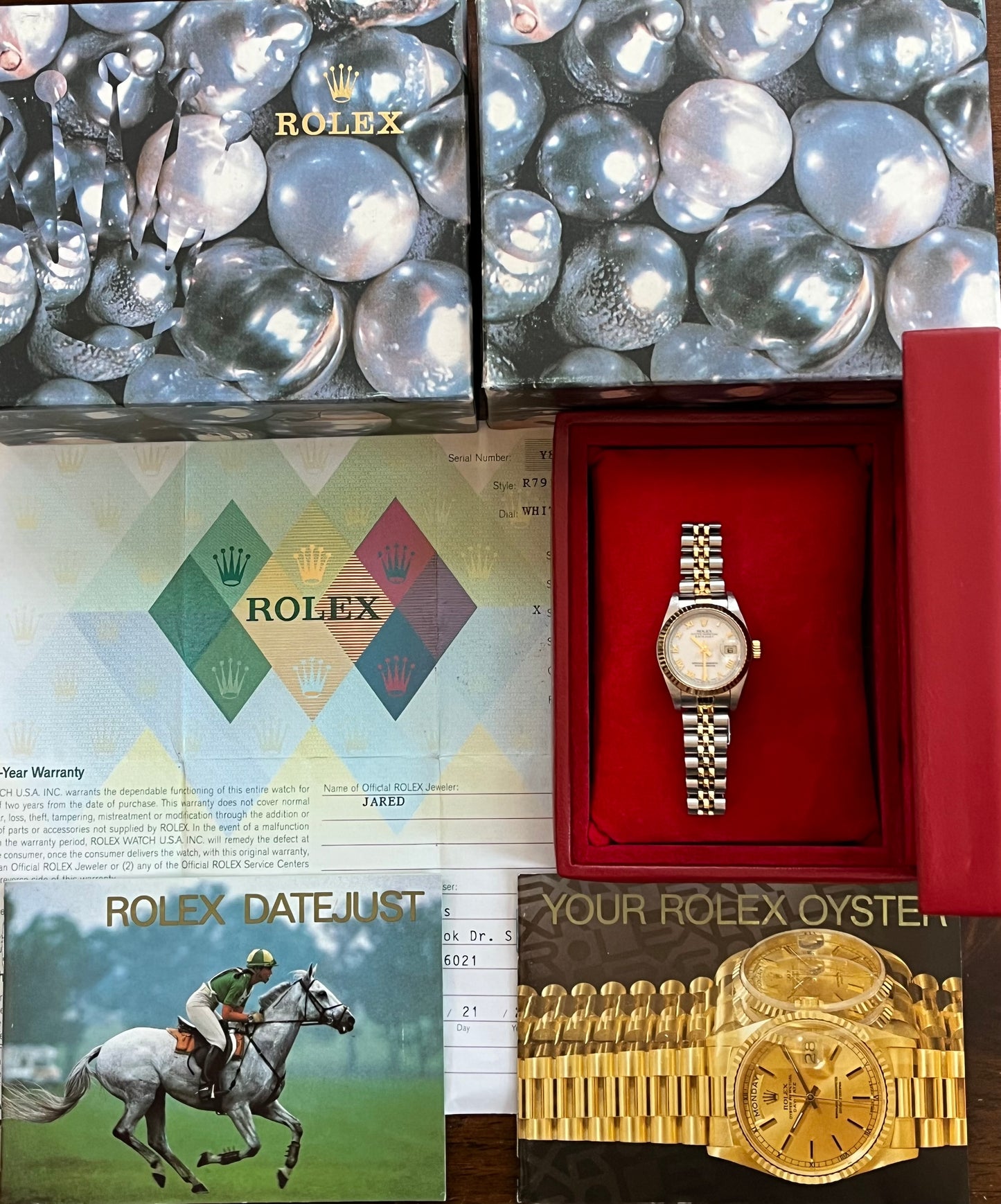 Rolex Ladies Datejust 26mm Ref.79173 Box & Papers