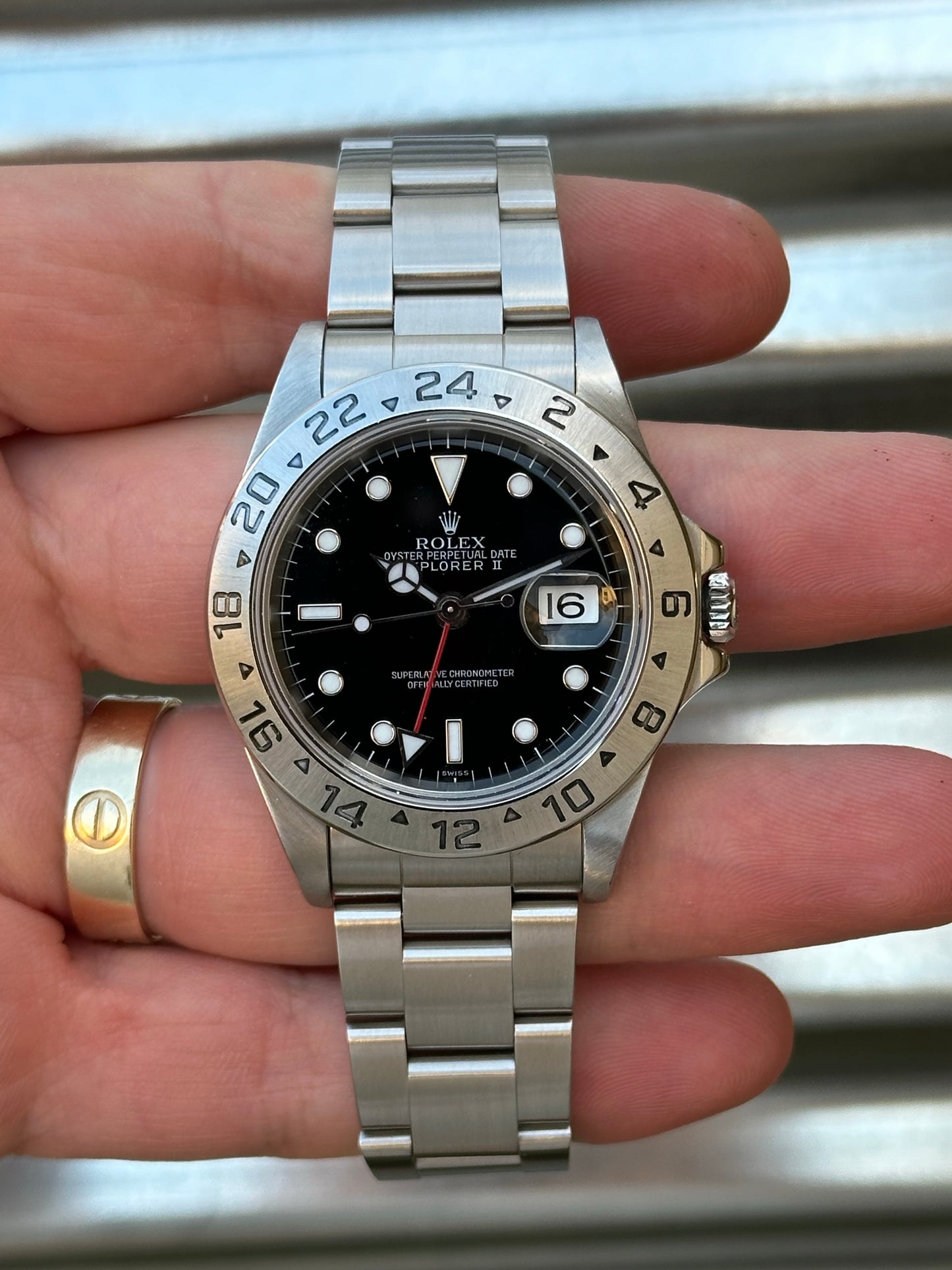 Rolex Explorer II 40mm Ref.16570 UNDER ROLEX WARRANTY