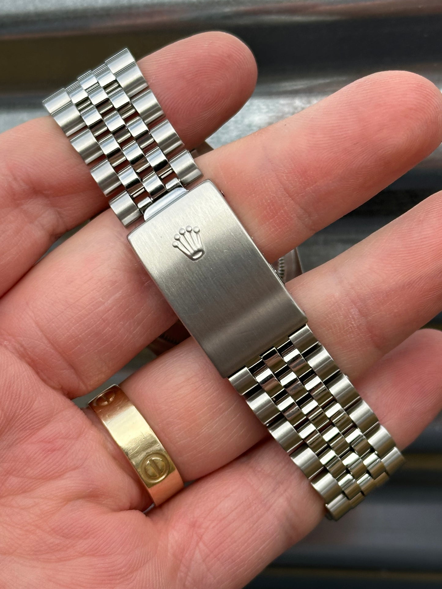 Rolex Datejust “Salmon Diamond Dial” 36mm Ref.16234 Box & Papers