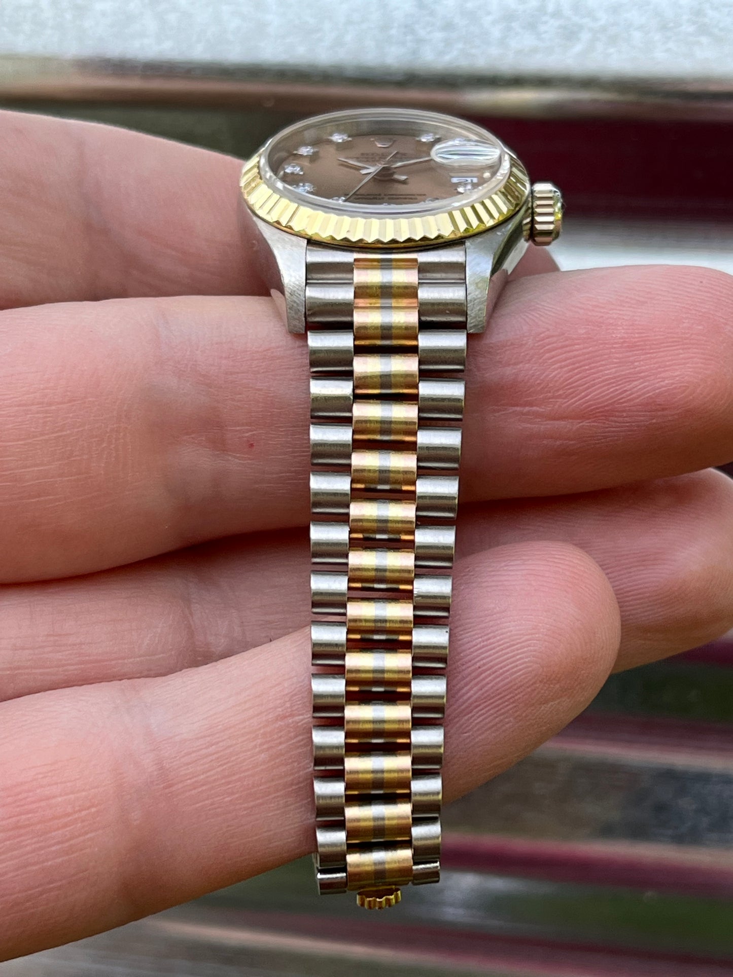 Rolex Datejust 26mm Ref.69179 Tridor 18K Gold