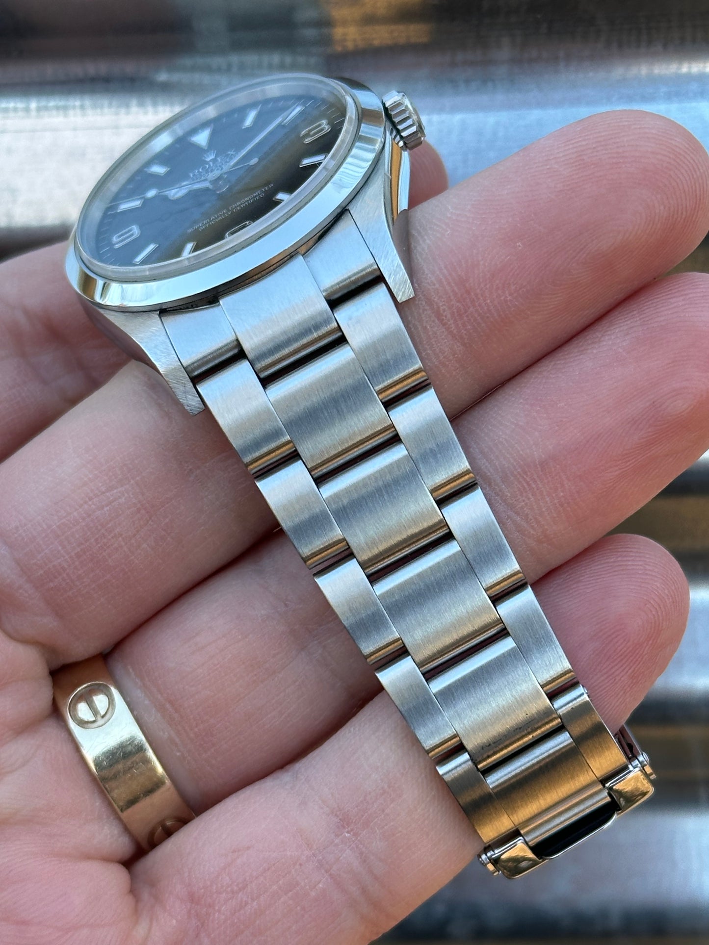 Rolex Explorer 36mm Ref.114270 Box & Papers
