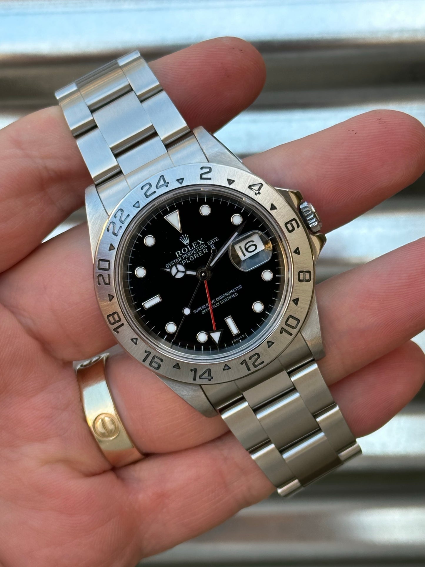 Rolex Explorer II 40mm Ref.16570 UNDER ROLEX WARRANTY