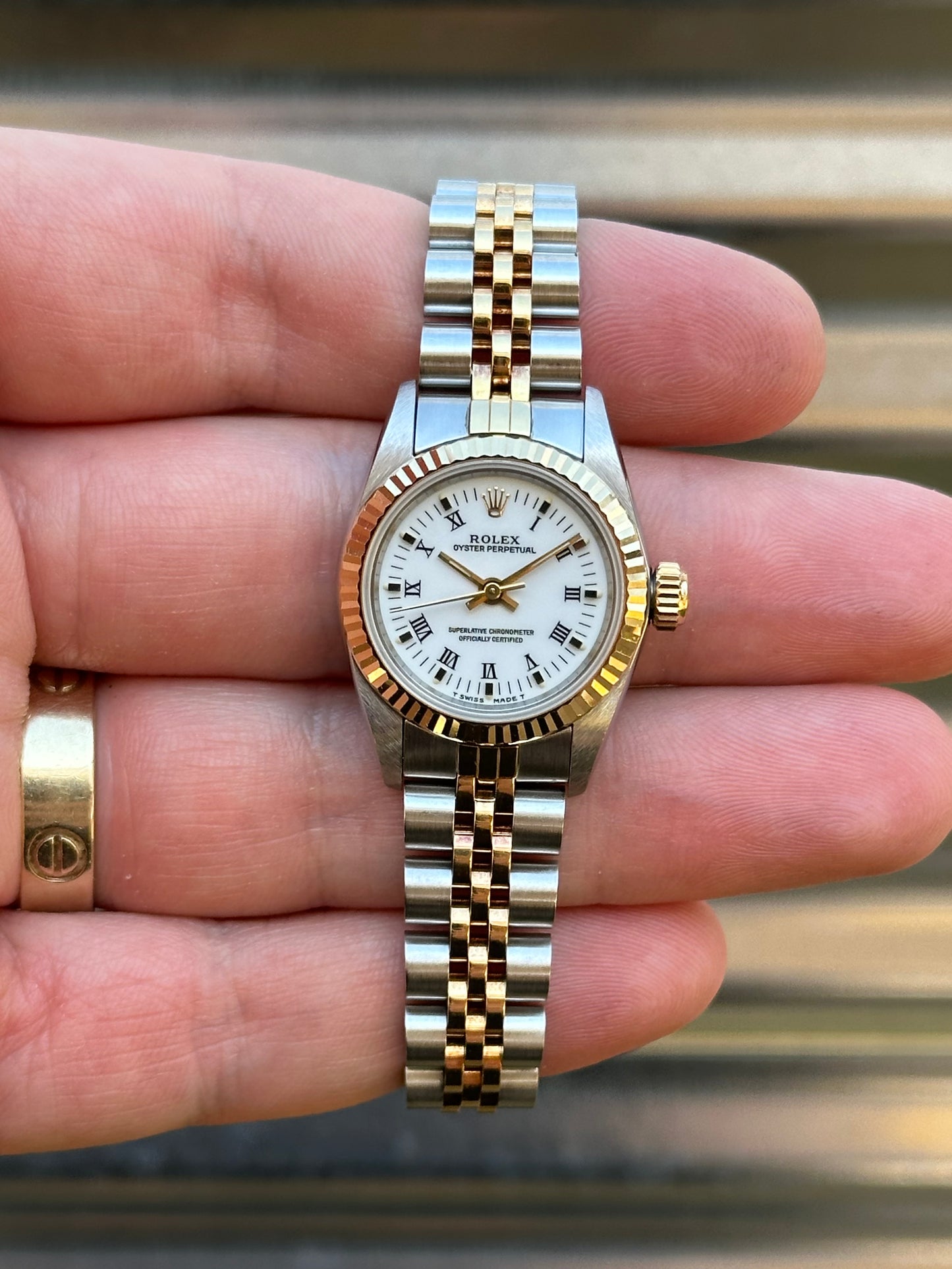 Rolex Ladies Datejust Ref.67193 Box & Papers