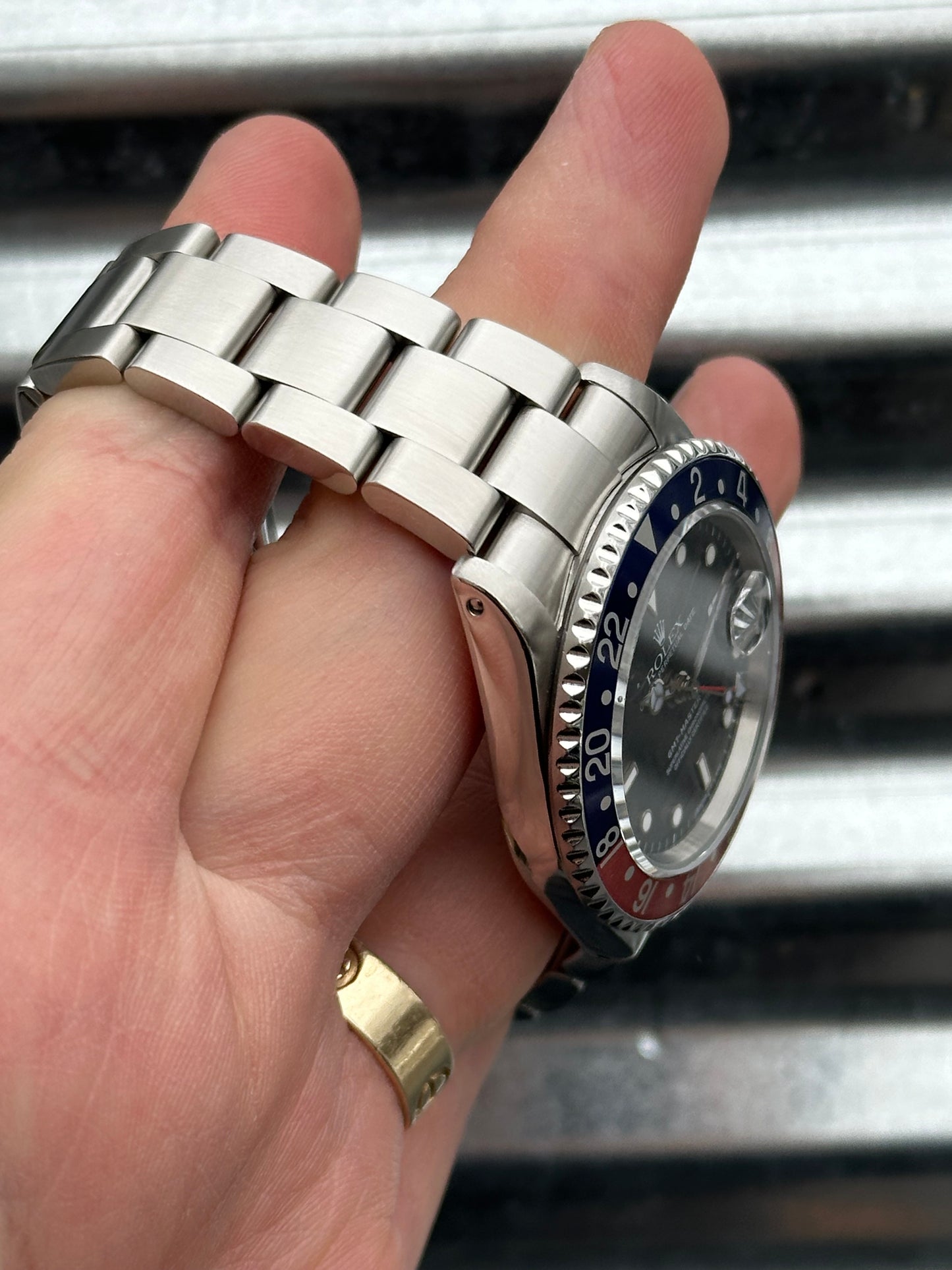 Rolex GMT Master II “Pepsi” 40mm Ref.16710 Watch Only