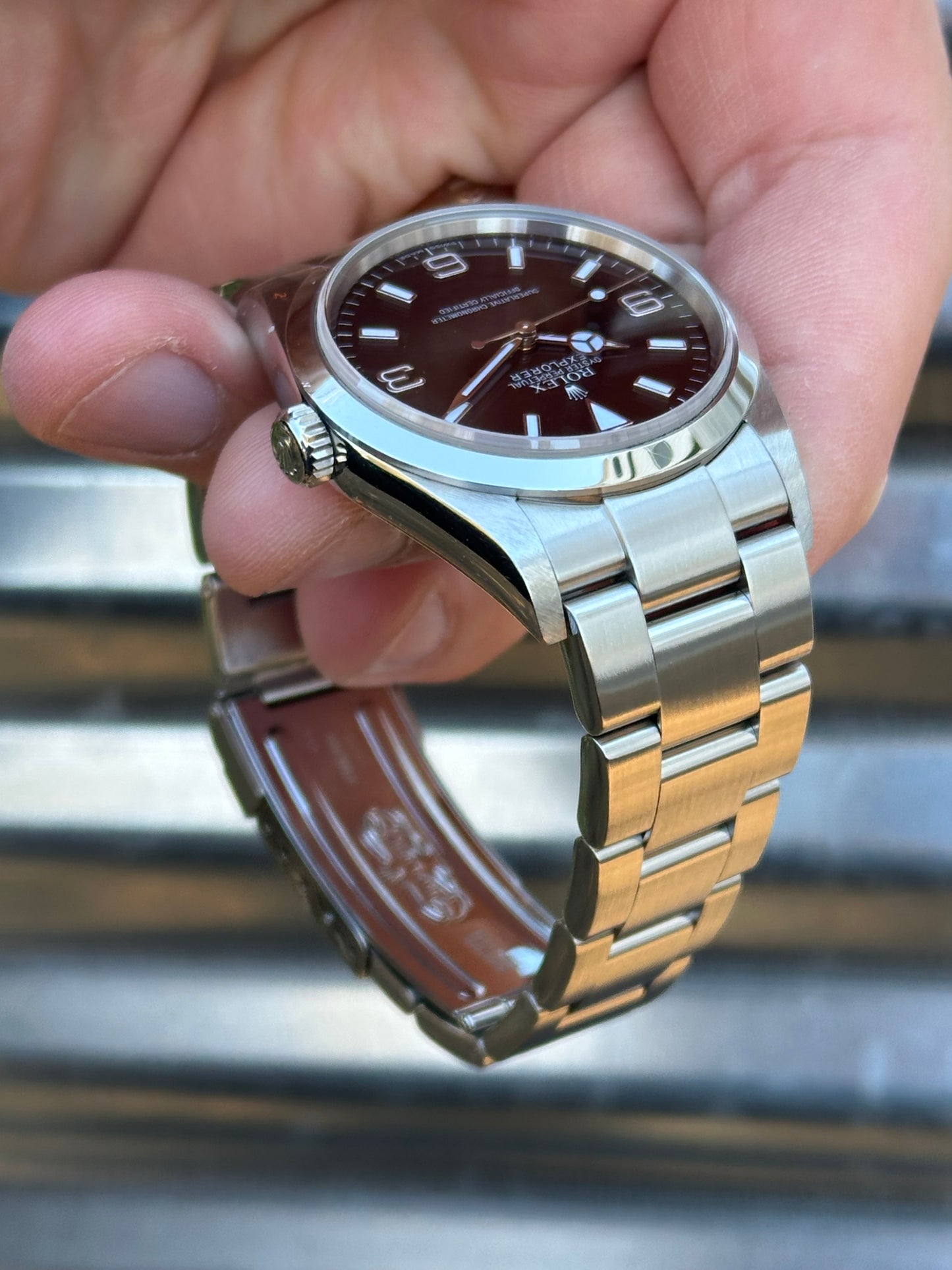 Rolex Explorer 36mm Ref.114270 Box & Papers