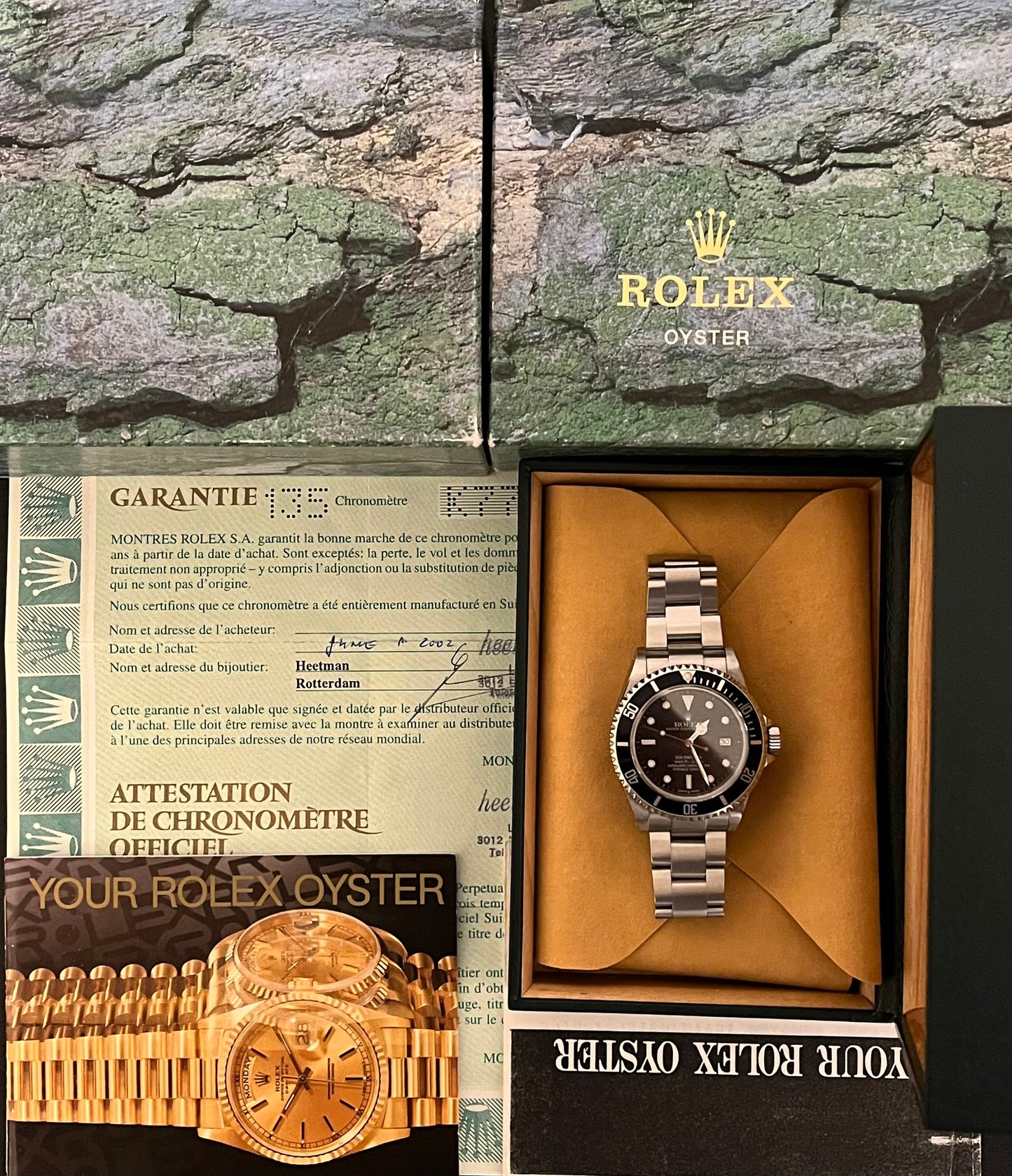 Rolex Sea-Dweller 40mm Ref.16600 Box & Papers