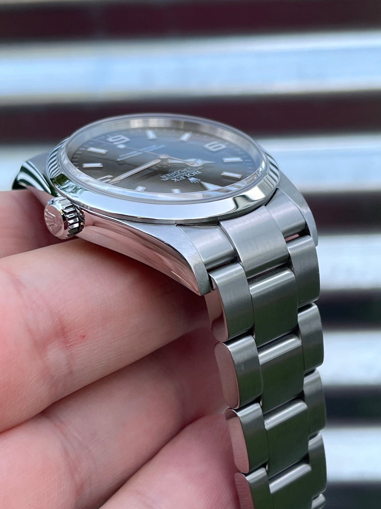 Rolex Explorer I 36mm Ref.114270 Box & Papers