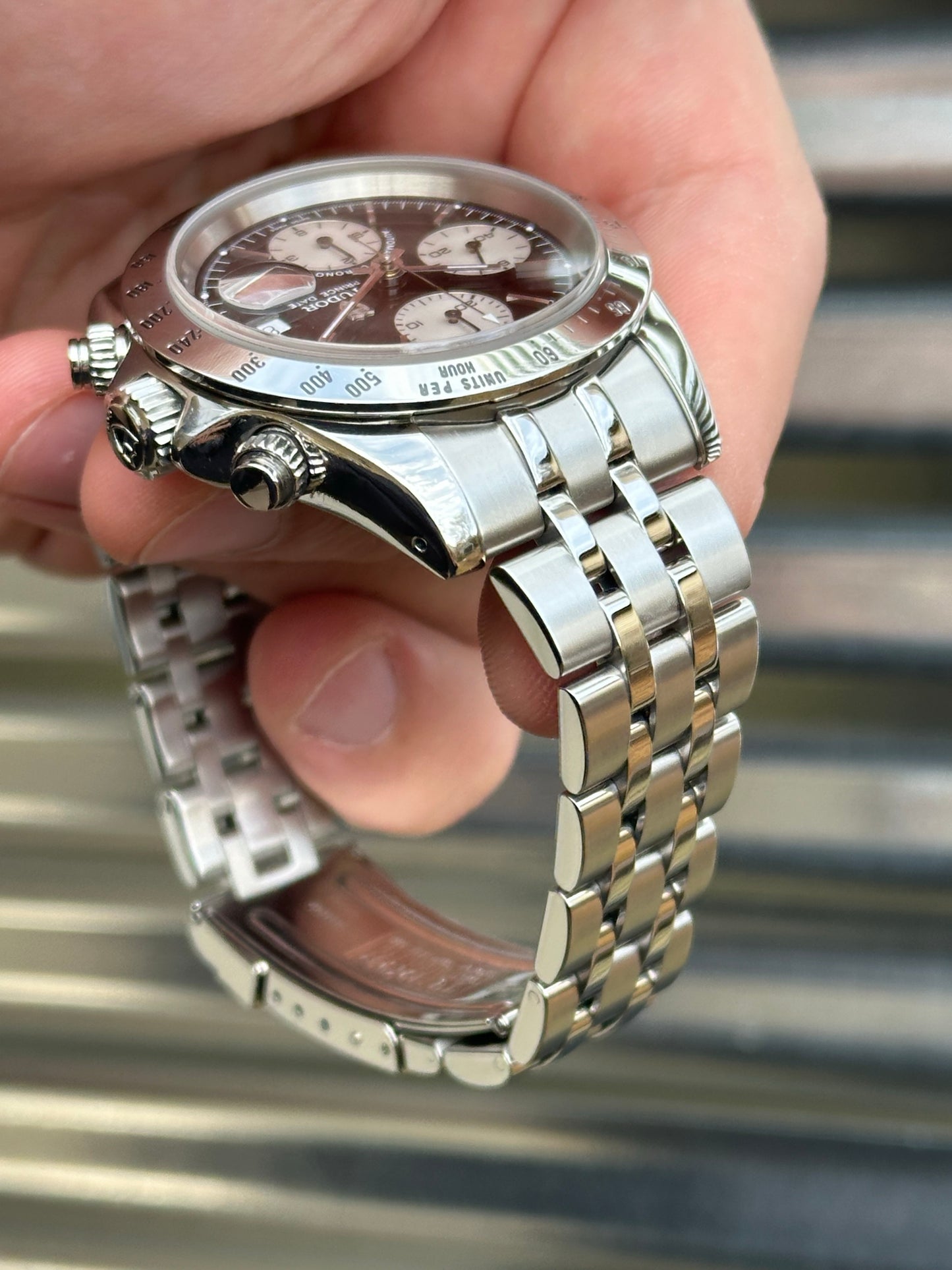 Tudor Prince Date Chronograph 40mm Ref.79280 Box & Papers