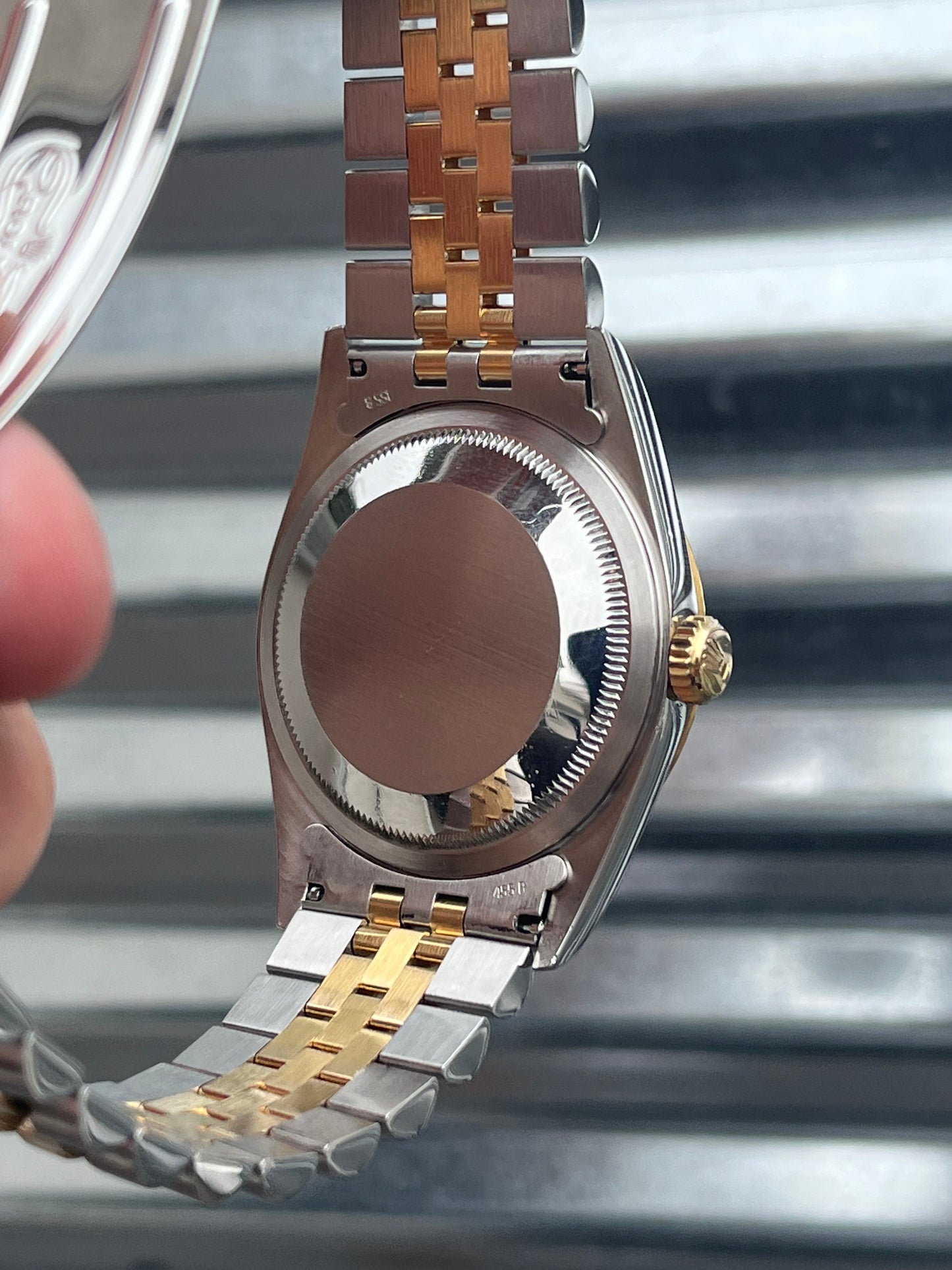 Rolex Datejust White Roman Numeral 36mm Ref.16233 Box & Papers