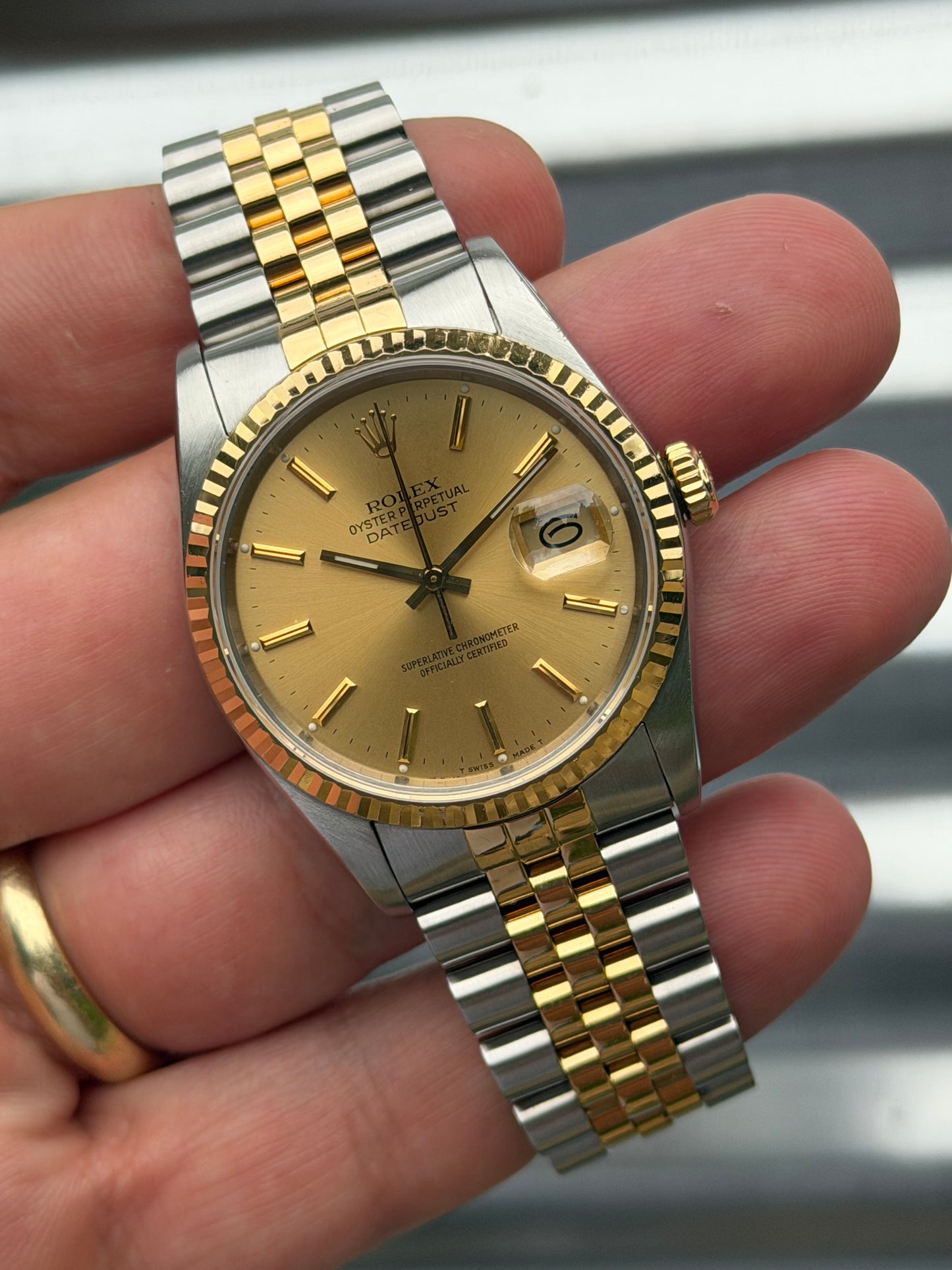 Rolex Datejust 36mm Ref.16233 Box & Papers