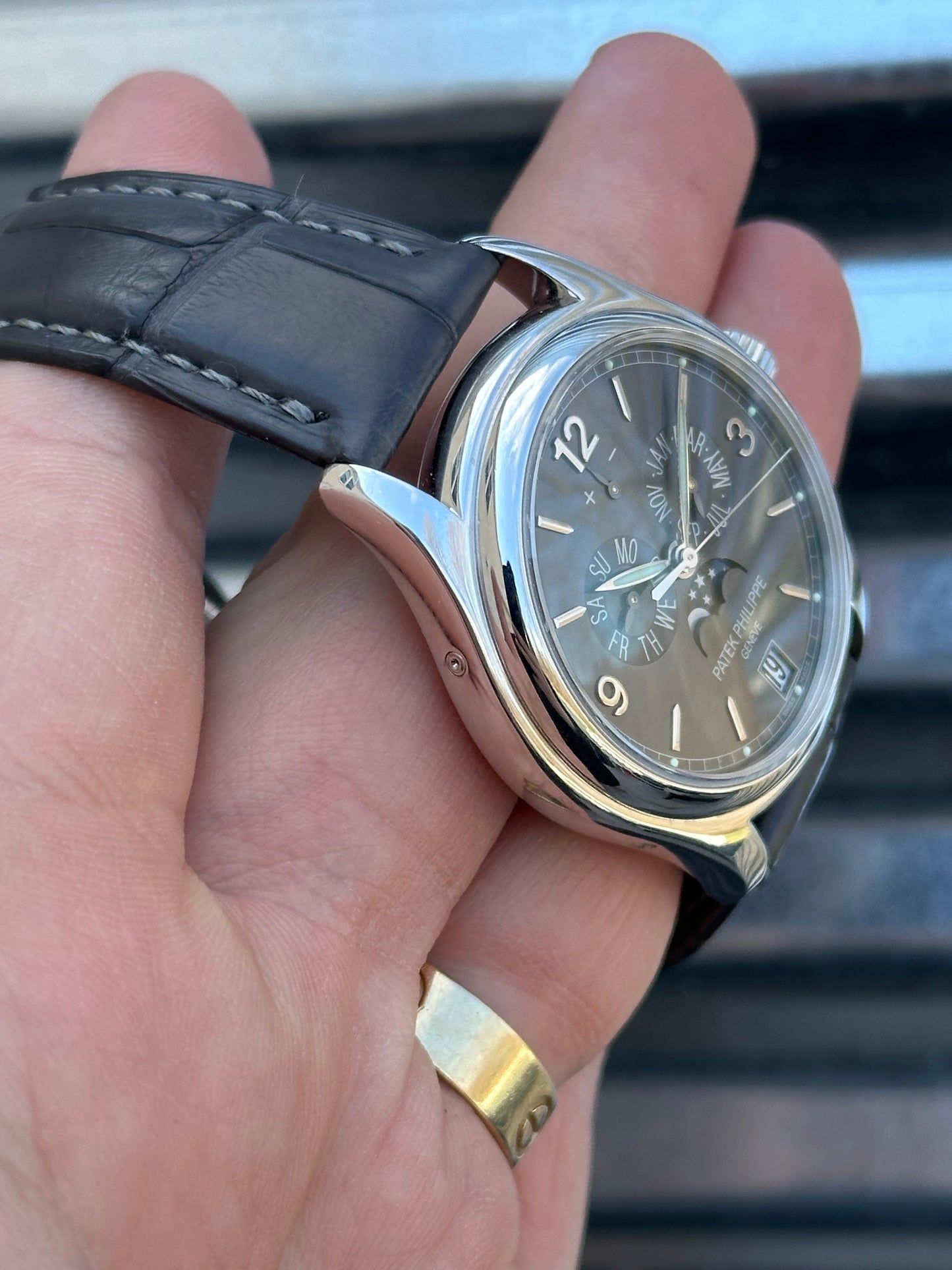 Patek Philippe 39mm Ref.5146G Annual Calendar Moonphase