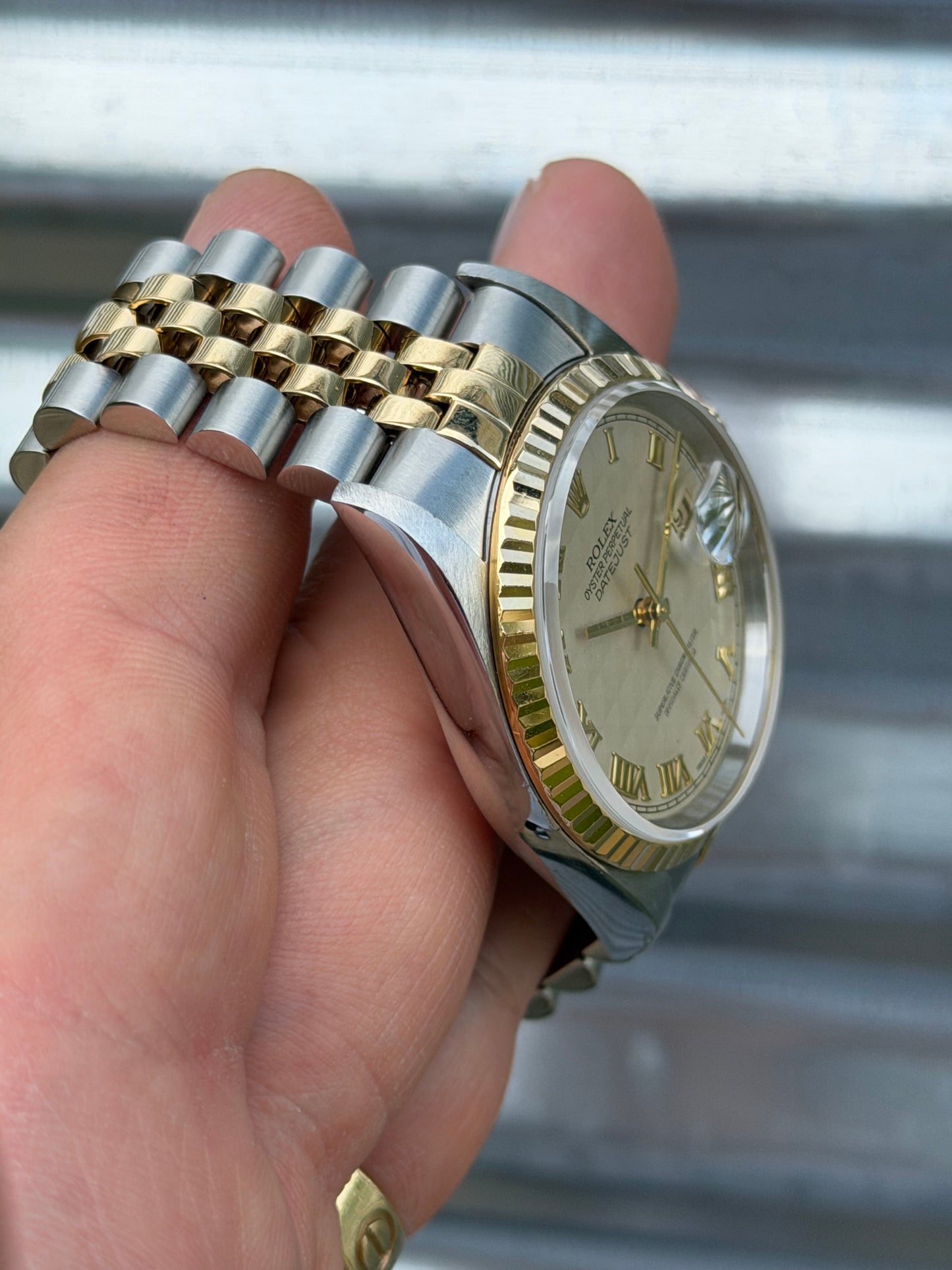 Rolex Datejust Pyramid Dial 36mm Ref.16233 Watch Only