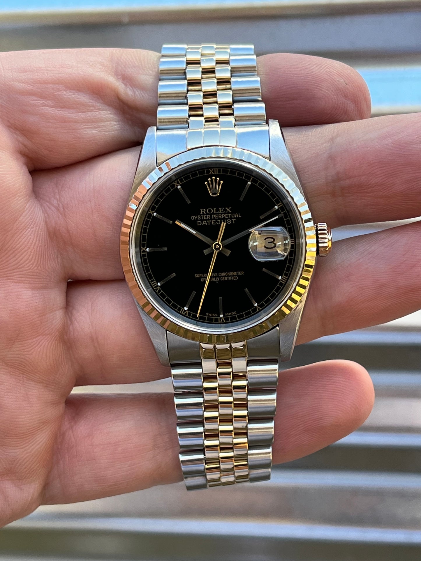 Rolex Datejust 36mm Ref.16233 Box & Papers