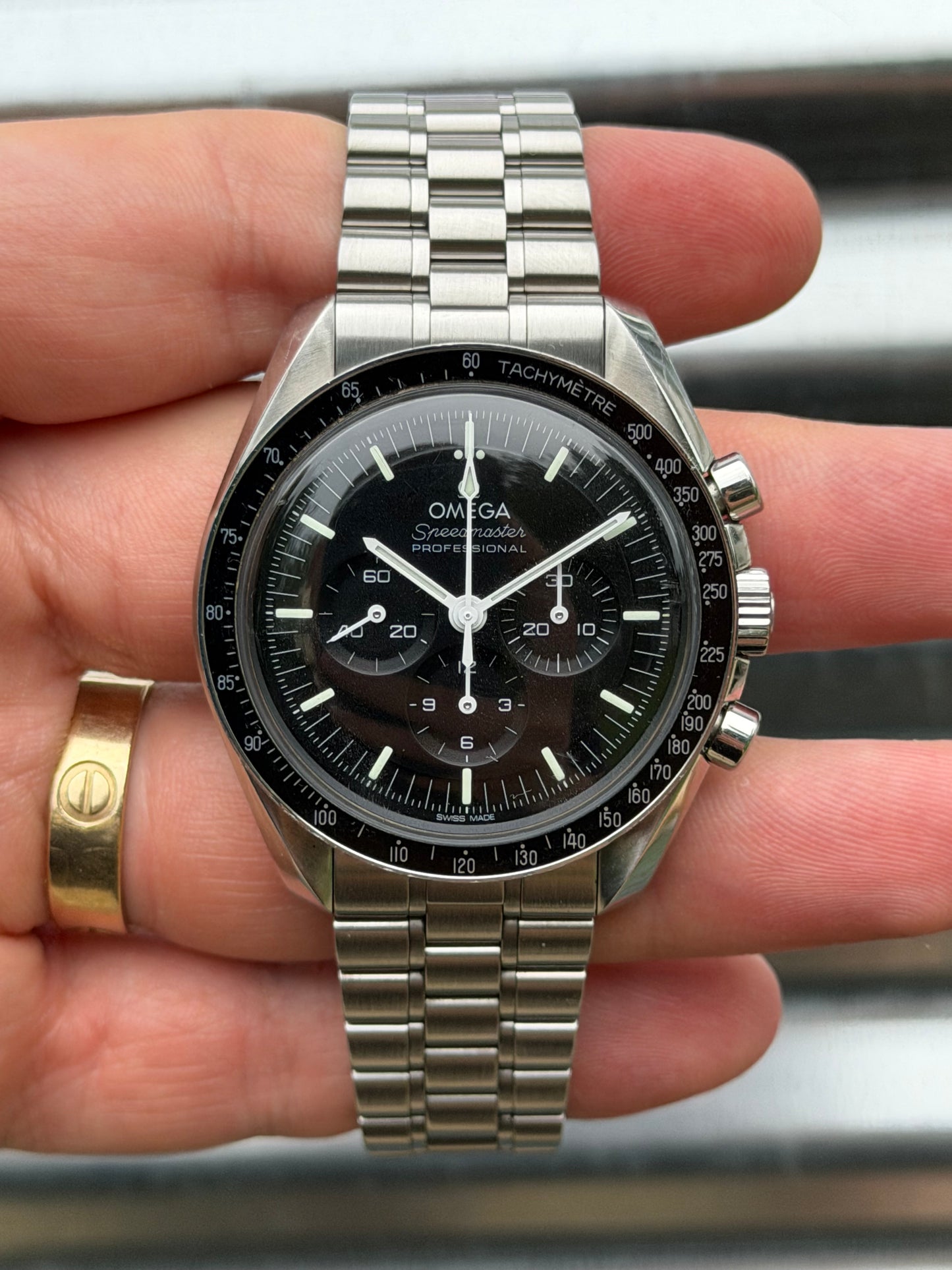 Omega Speedmaster Professional Moon Watch 42mm Ref: 310.30.42.50.01.001 Box & Cards