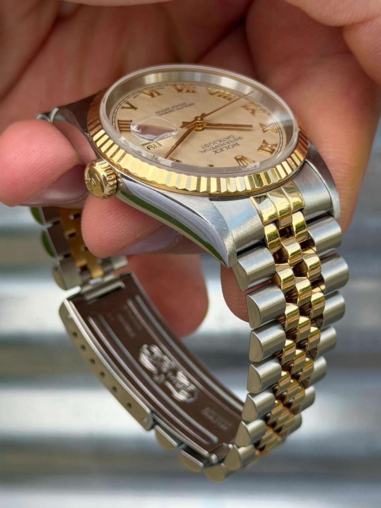 Rolex Datejust Pyramid Dial 36mm Ref.16233 Watch Only