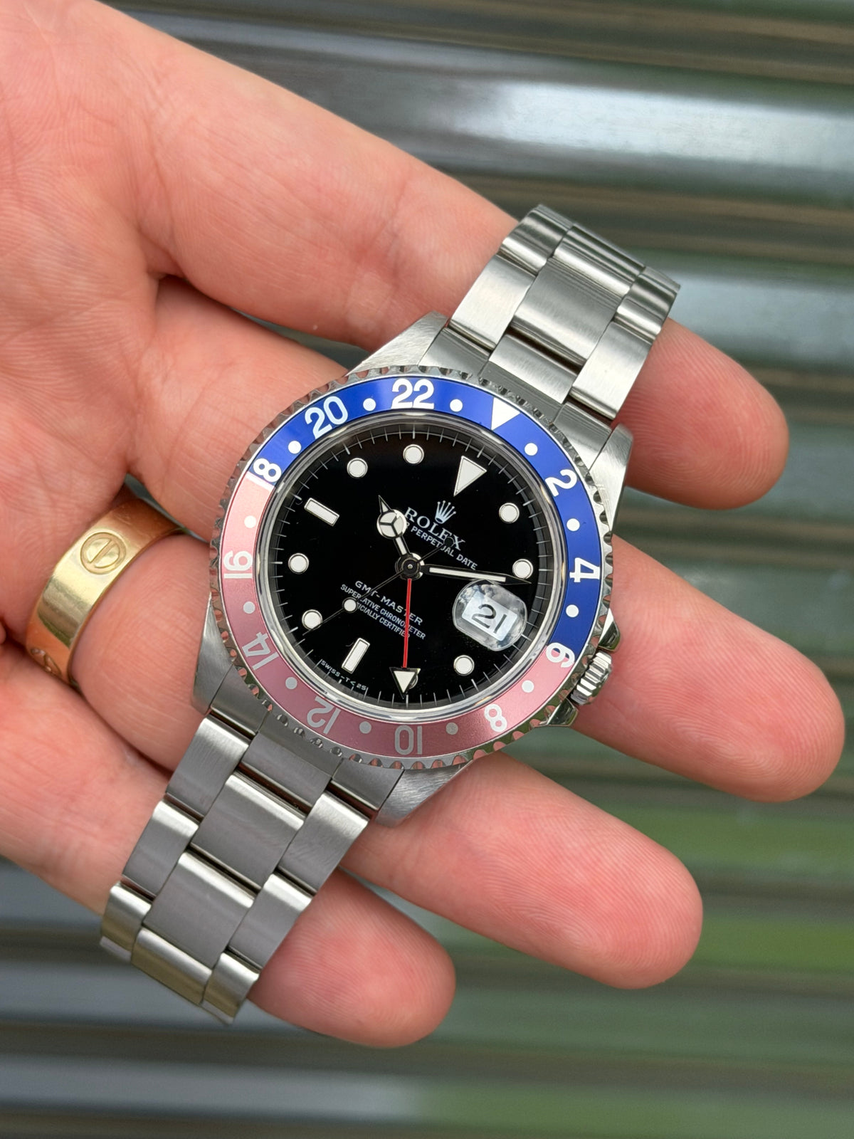 Rolex GMT Master Pepsi 40mm Ref.16700 Box & Papers