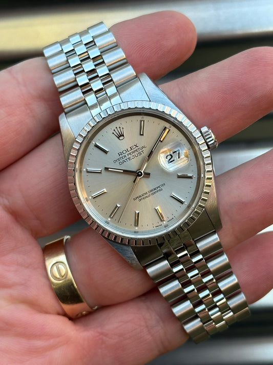 Rolex Datejust 36mm Ref.16220 Box & Papers