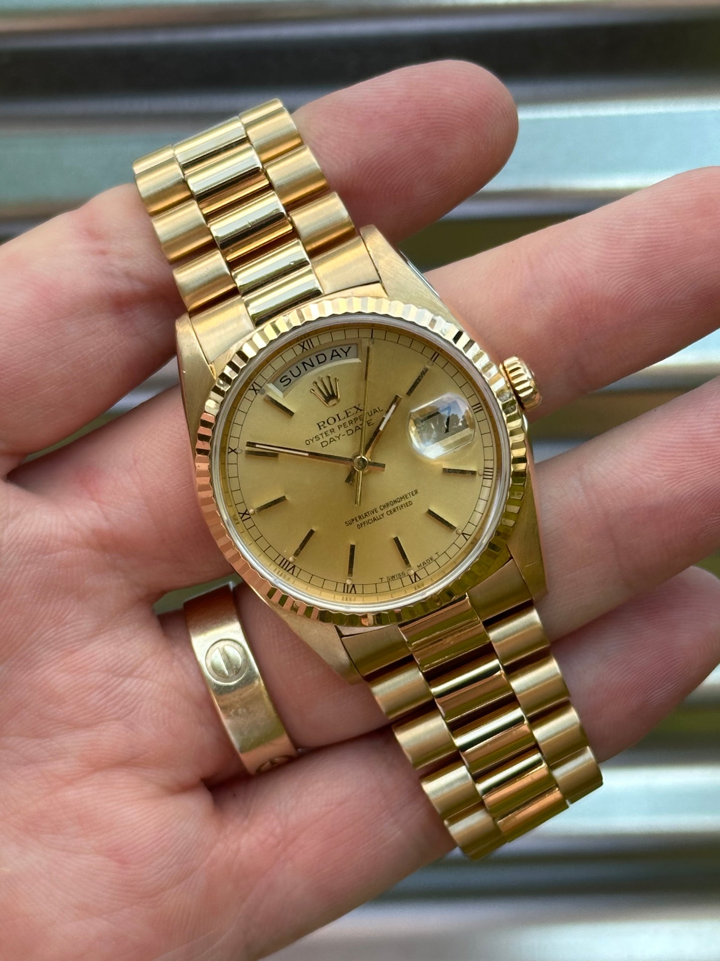 Rolex Day-Date 36mm Ref.18238 R-Serial