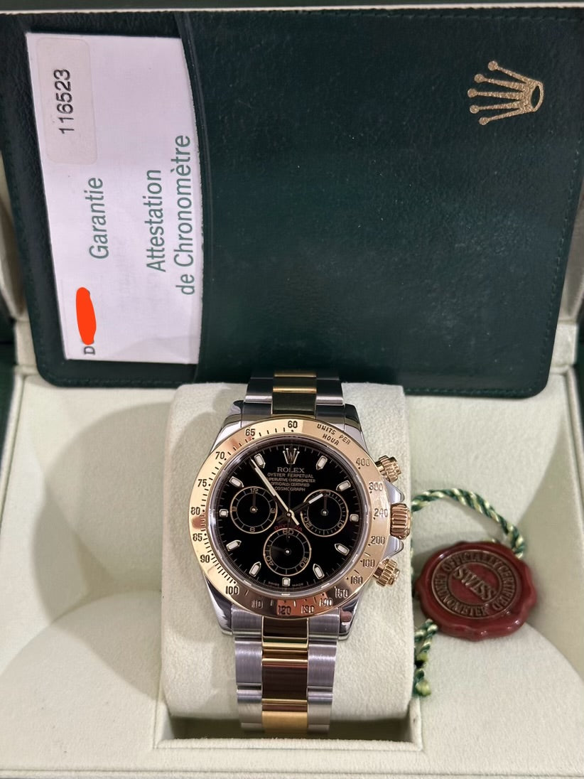 Rolex Daytona 40mm Ref.116523 Box & Papers