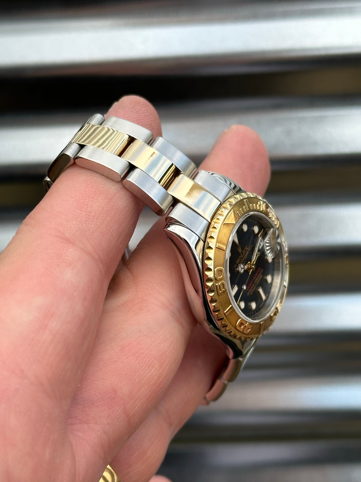 Rolex Ladies Yacht-Master Blue Dial 29mm Ref.169623 Watch Only