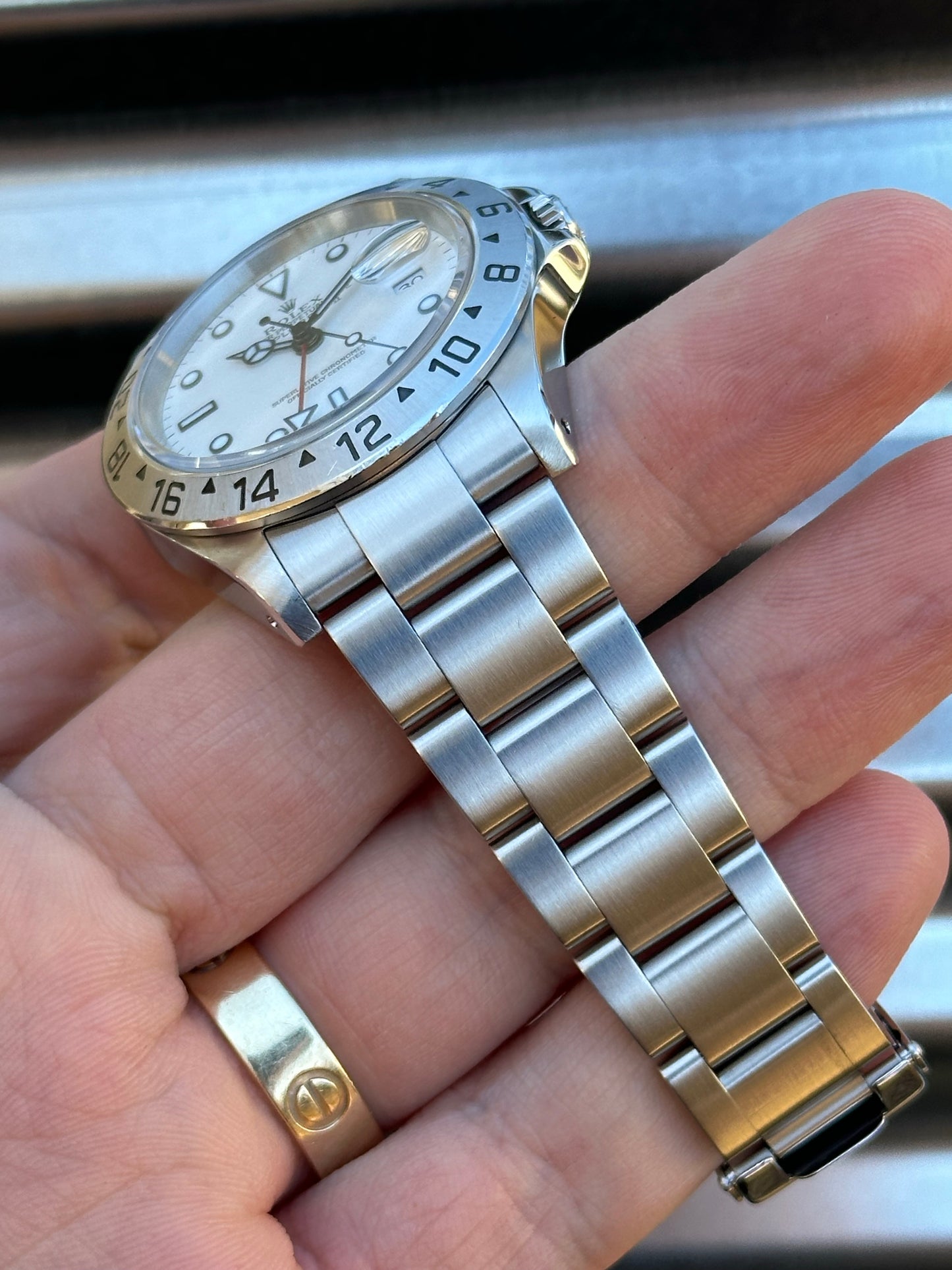 Rolex Explorer II “Polar” 40mm Ref.16570 Box & Papers