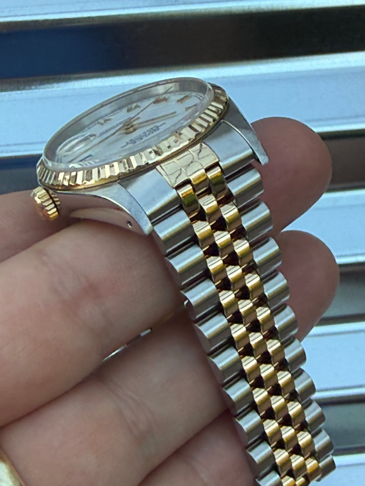 Rolex Datejust “White Roman Numeral Dial” 36mm Ref.16233 Box & Papers
