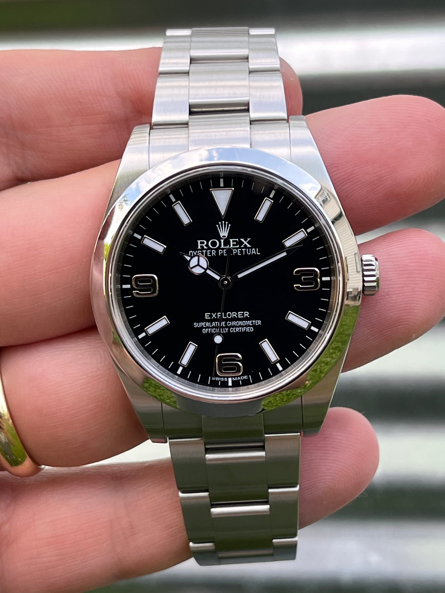 Rolex Explorer 39mm Ref.214270 Box & Card