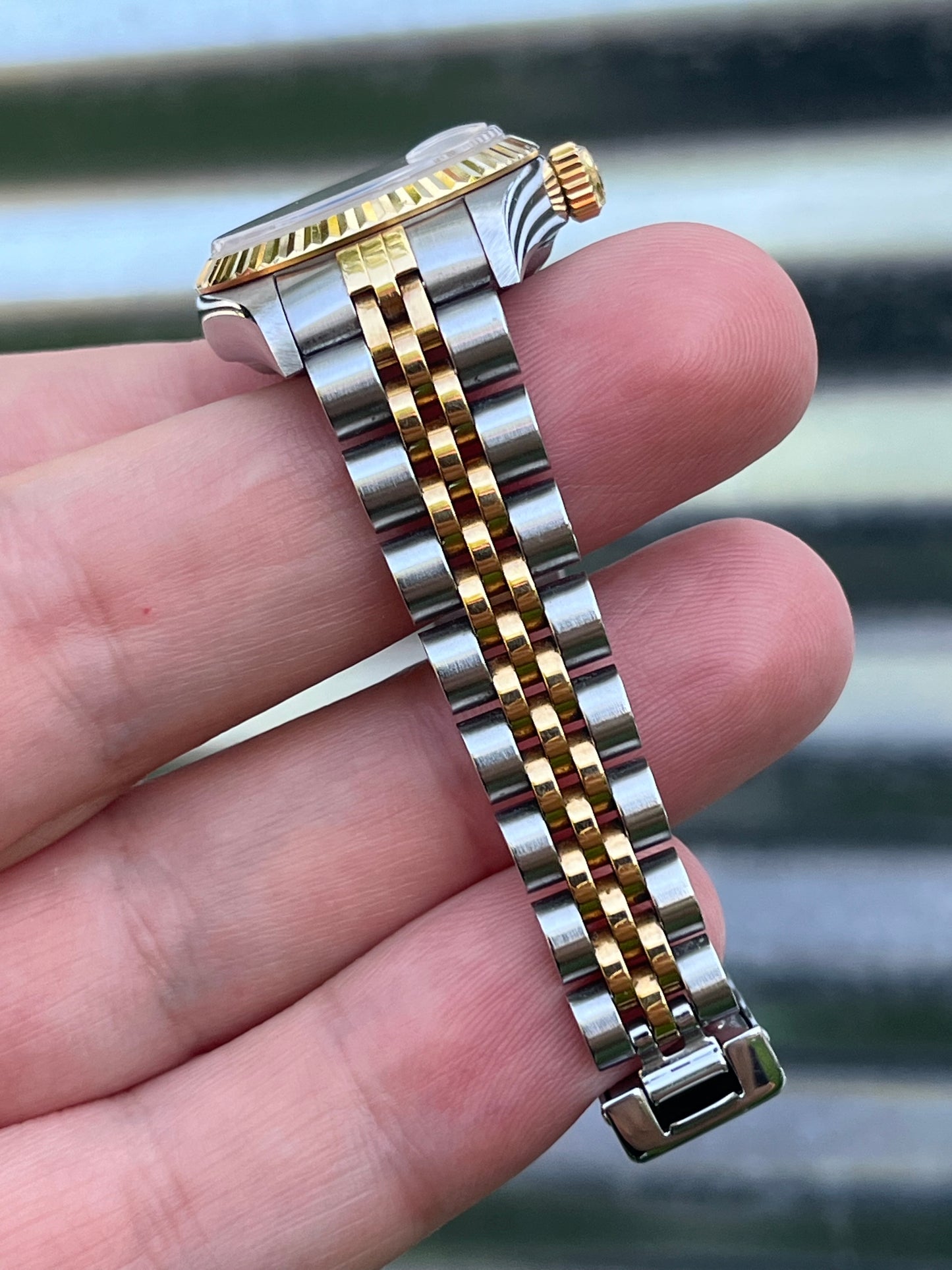 Rolex Lady Datejust 26mm Ref.79173 “Pyramid Dial” Box & Papers
