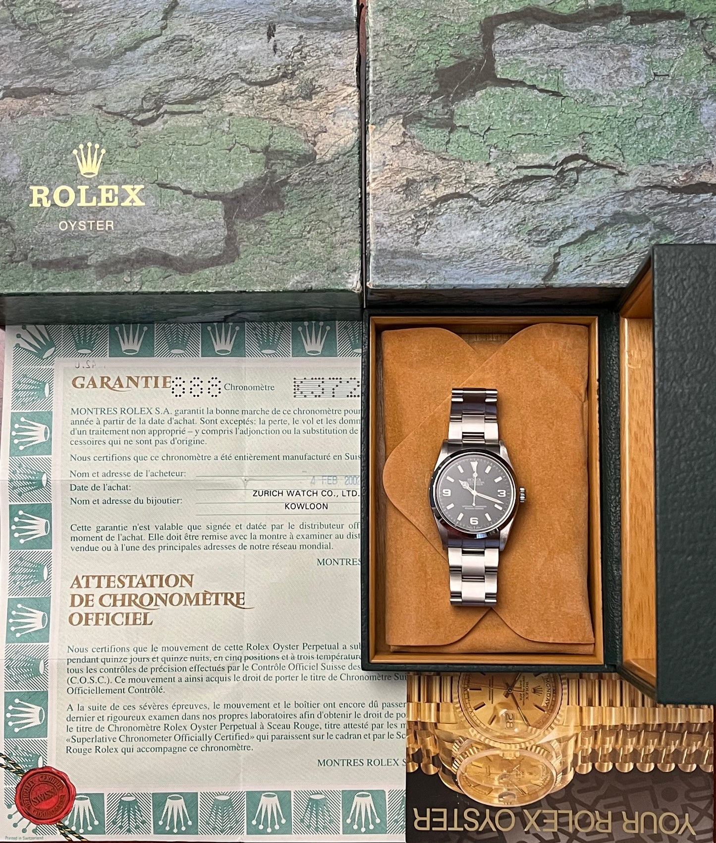 Rolex Explorer I 36mm Ref.114270 Box & Papers