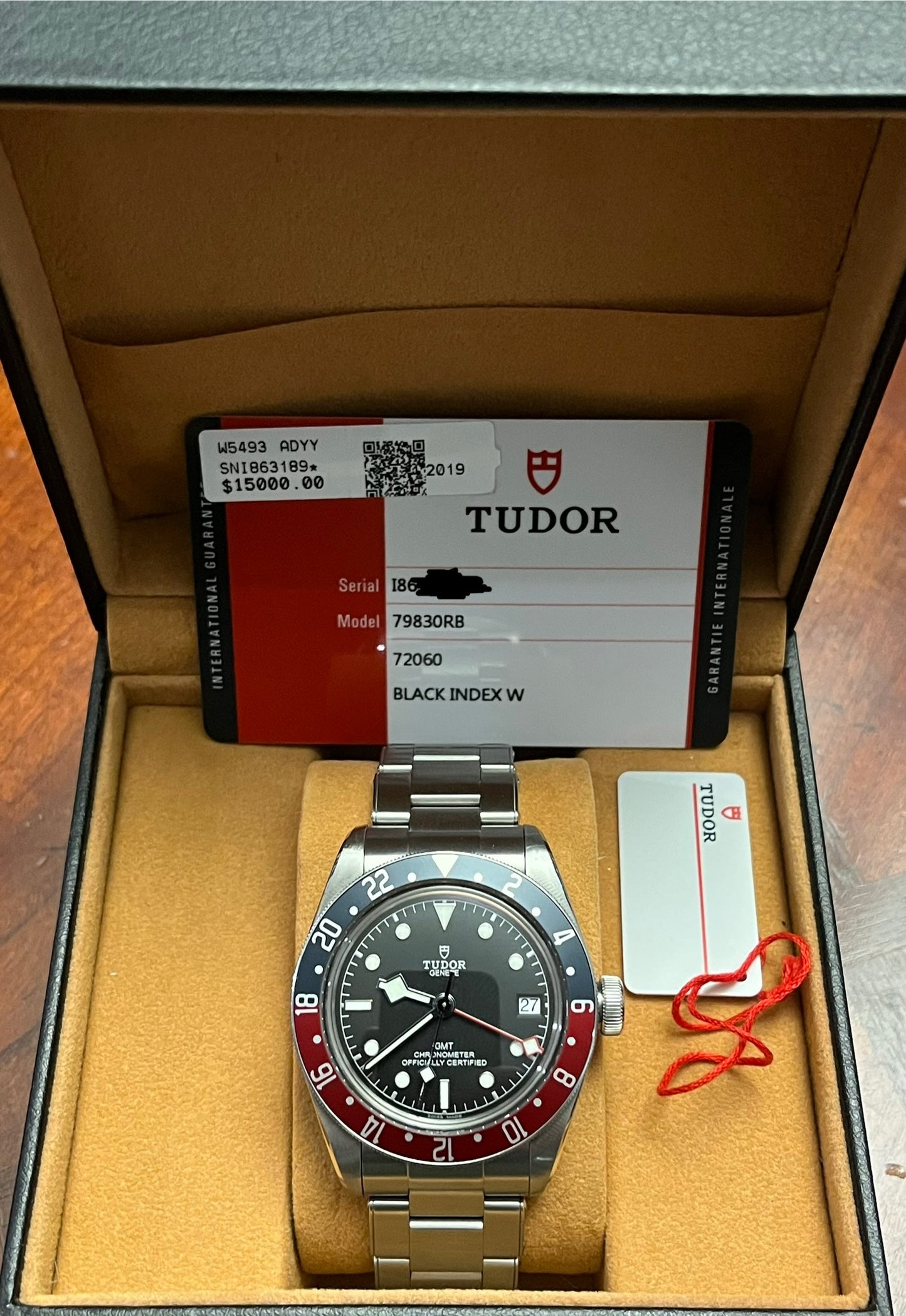 Tudor Black Bay GMT “Pepsi” 41mm Ref.79830RB
