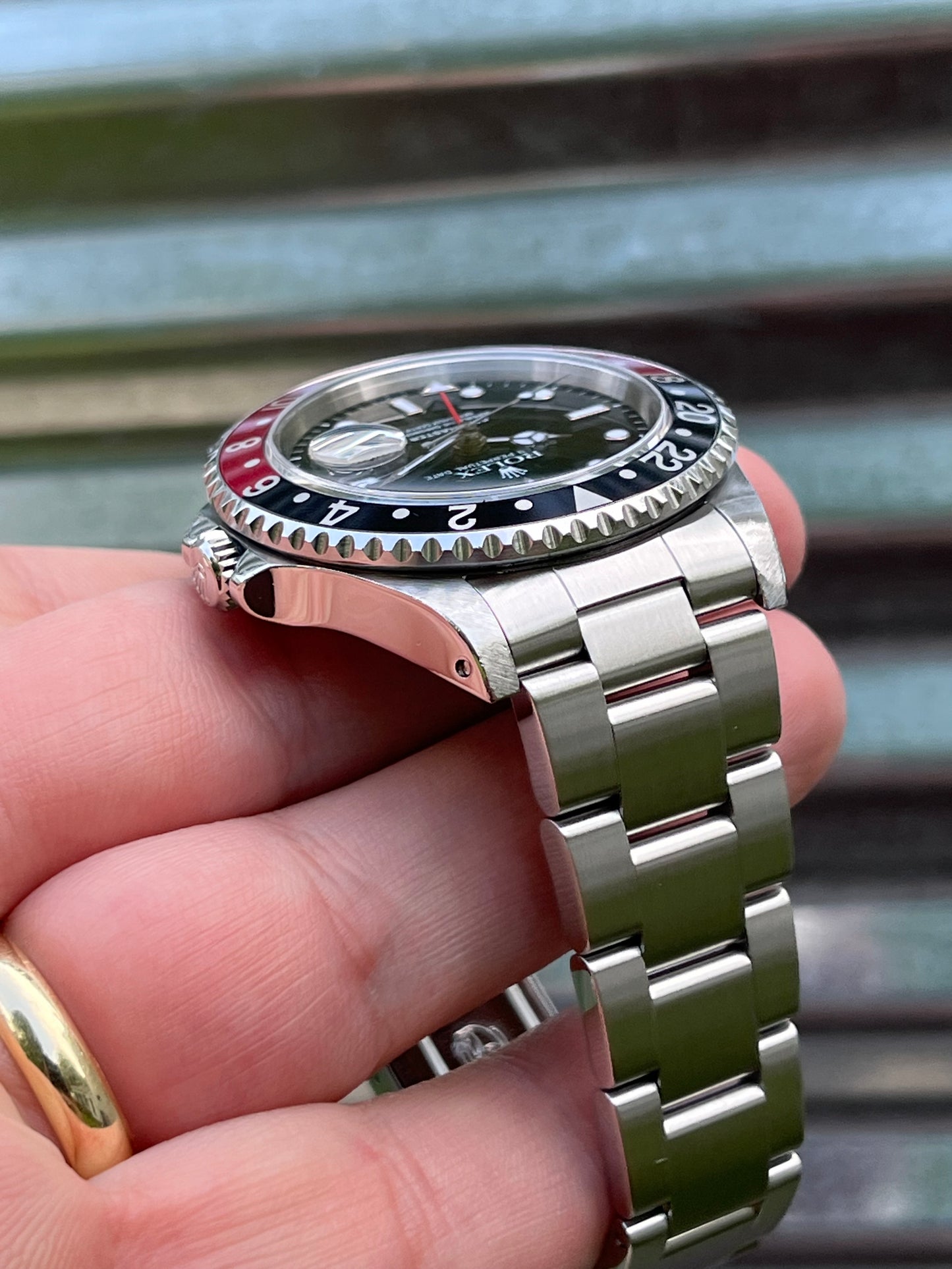 Rolex GMT Master II Coke 40mm Ref.16710 Box & Papers