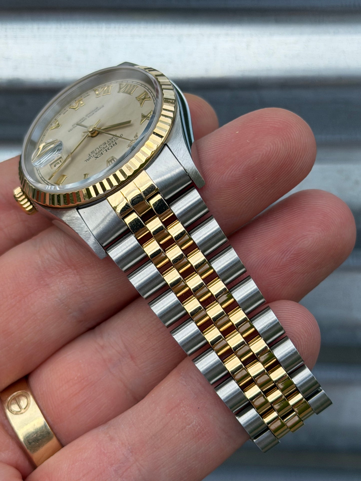 Rolex Datejust Pyramid Dial 36mm Ref.16233 Watch Only