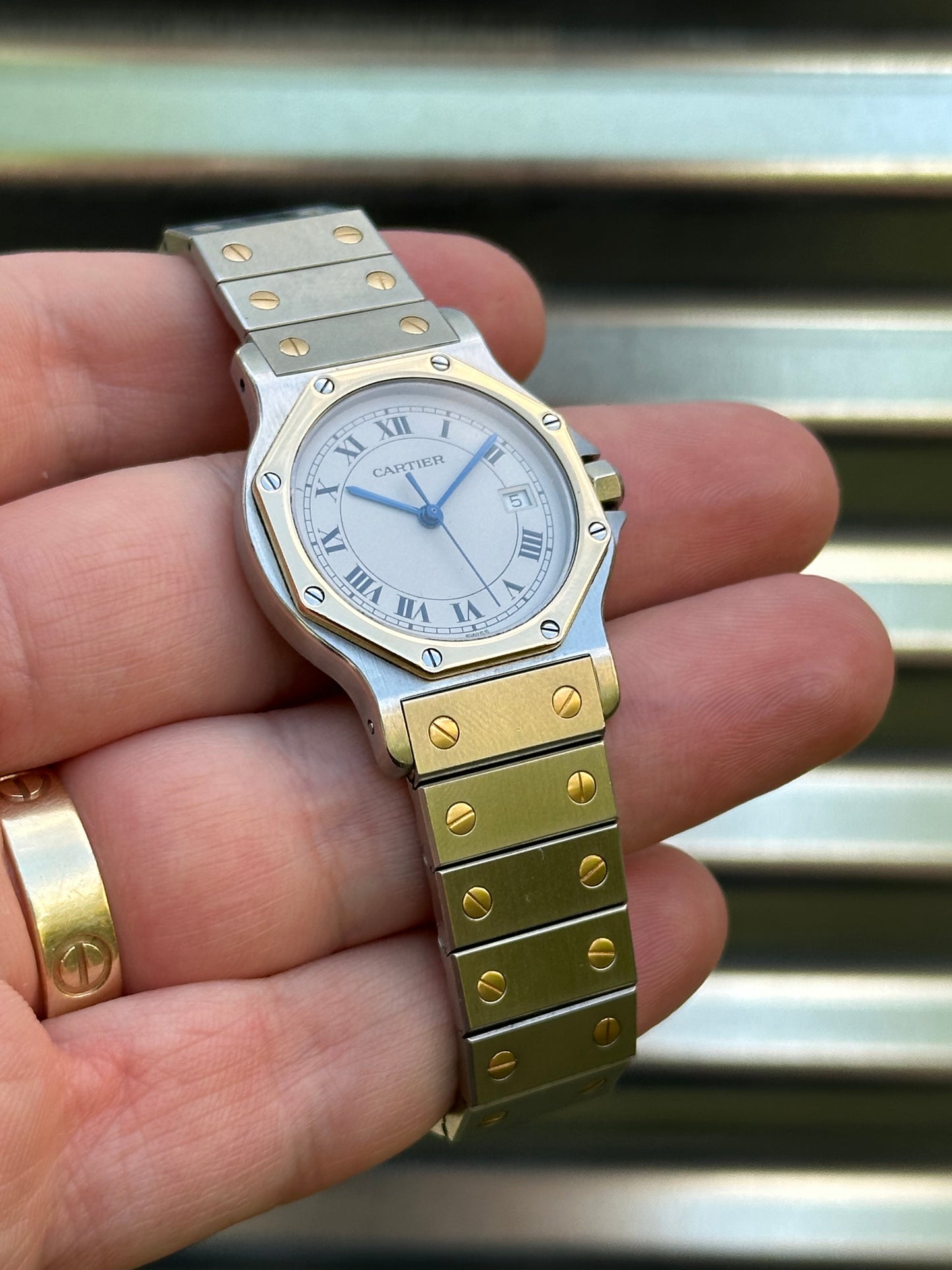 Cartier Santos Octagon Ref.187902 Quartz Box & Papers